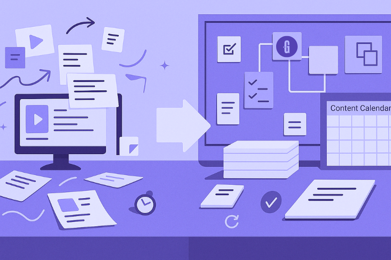 🔄 How to Streamline Your Content Creation Workflow (Without Burning Out)