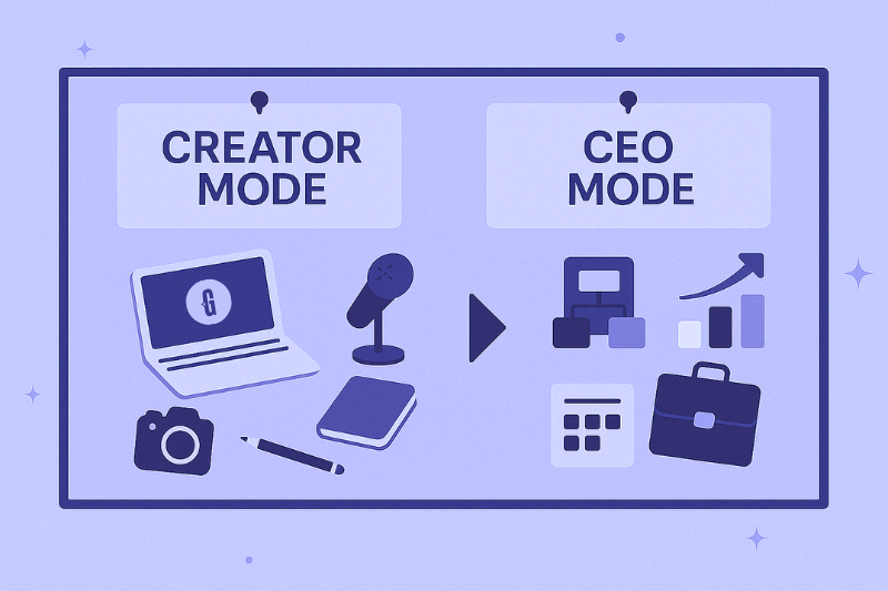🧭 The Entrepreneurial Mindset Shift Every Content Creator Needs