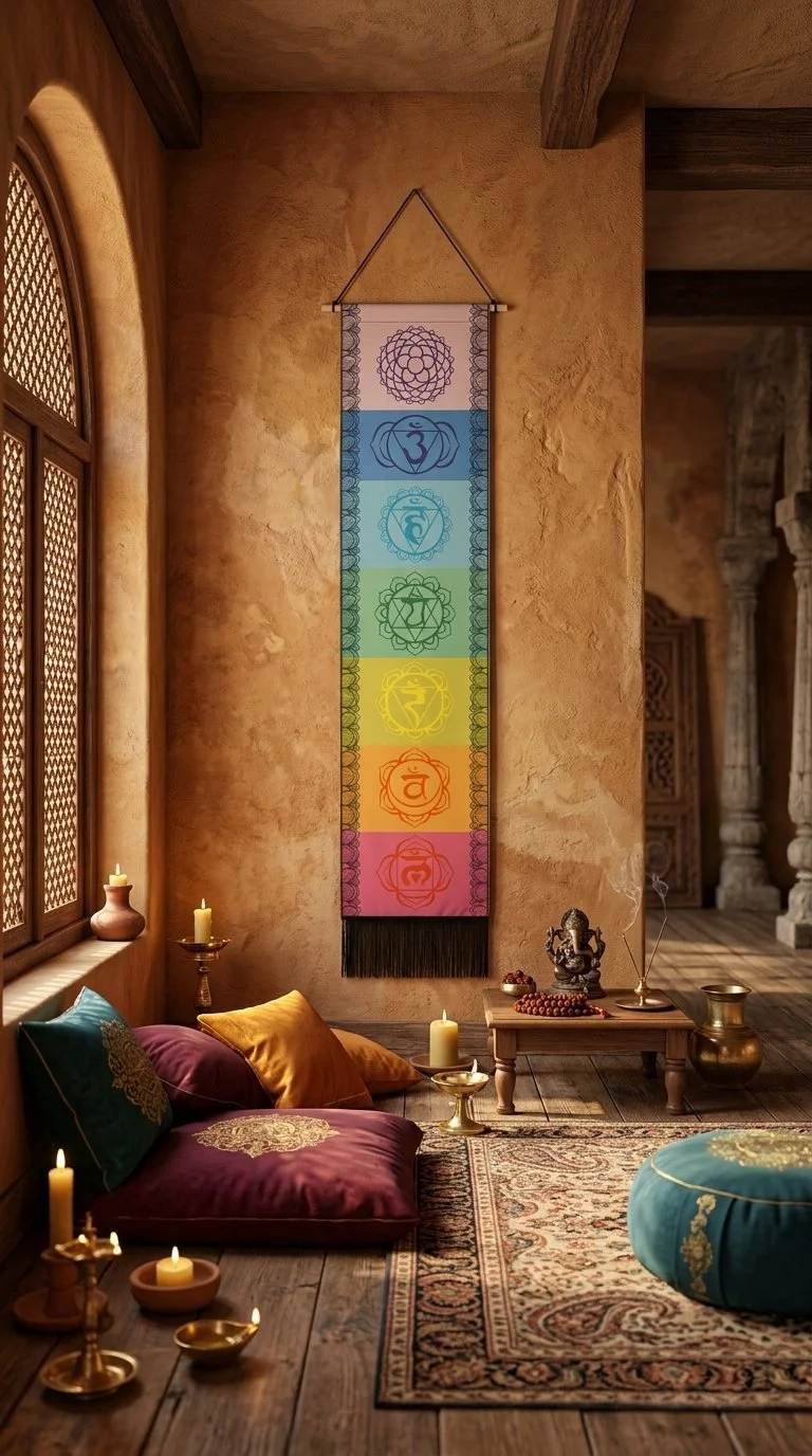 Bannière - Chakras arc-en-ciel