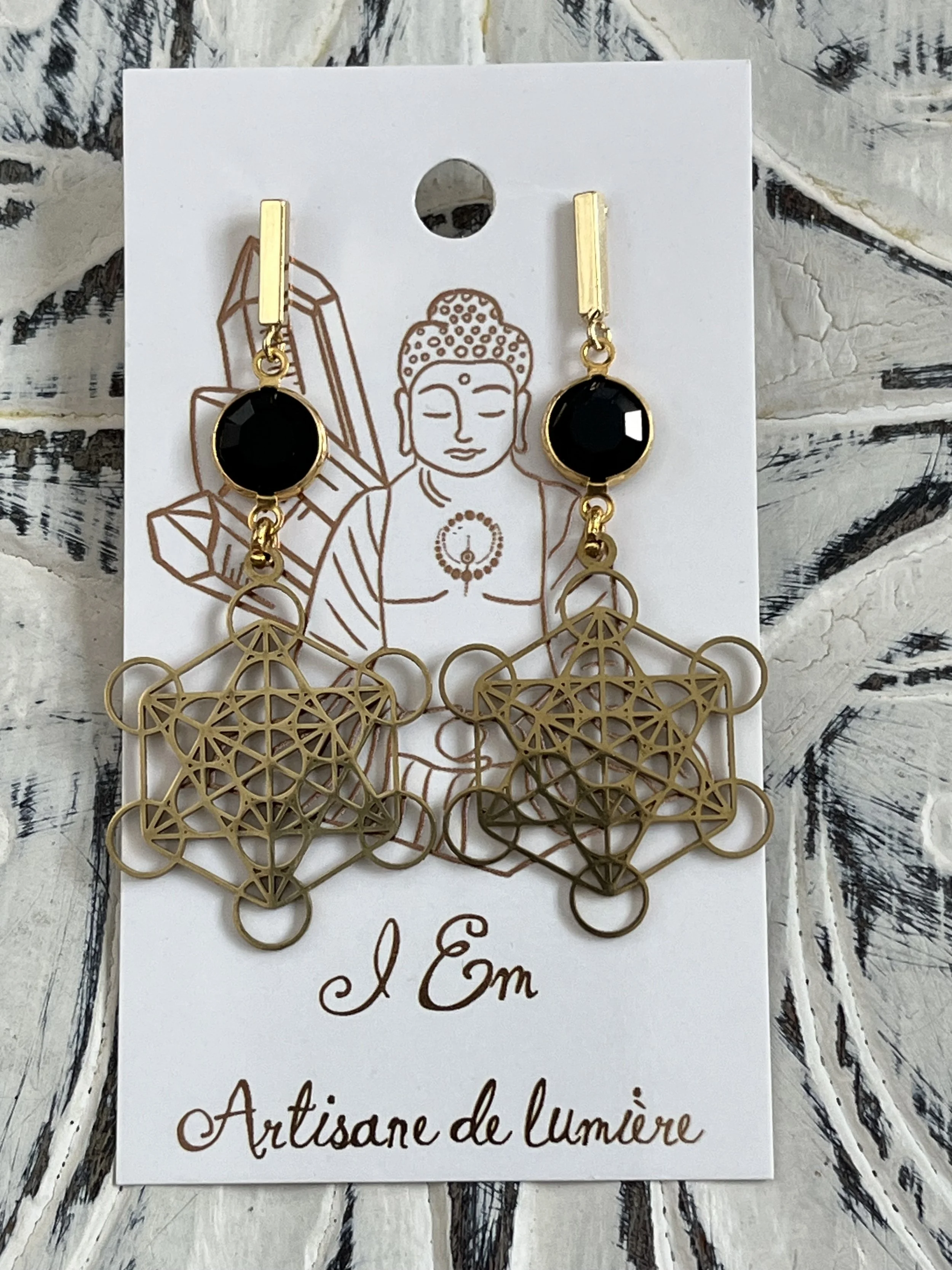 Boucles d'oreilles - Le Bouclier énergétique