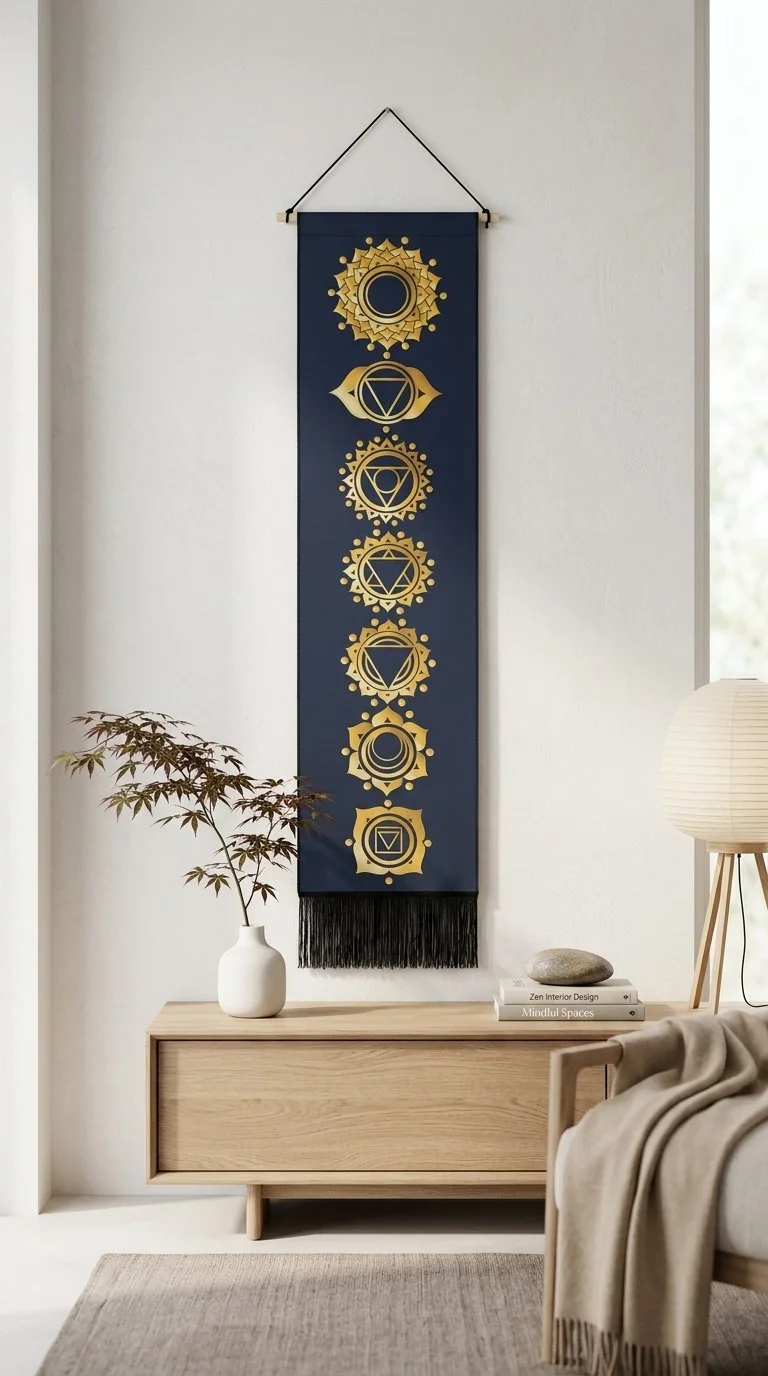 Bannière - Chakras dorés