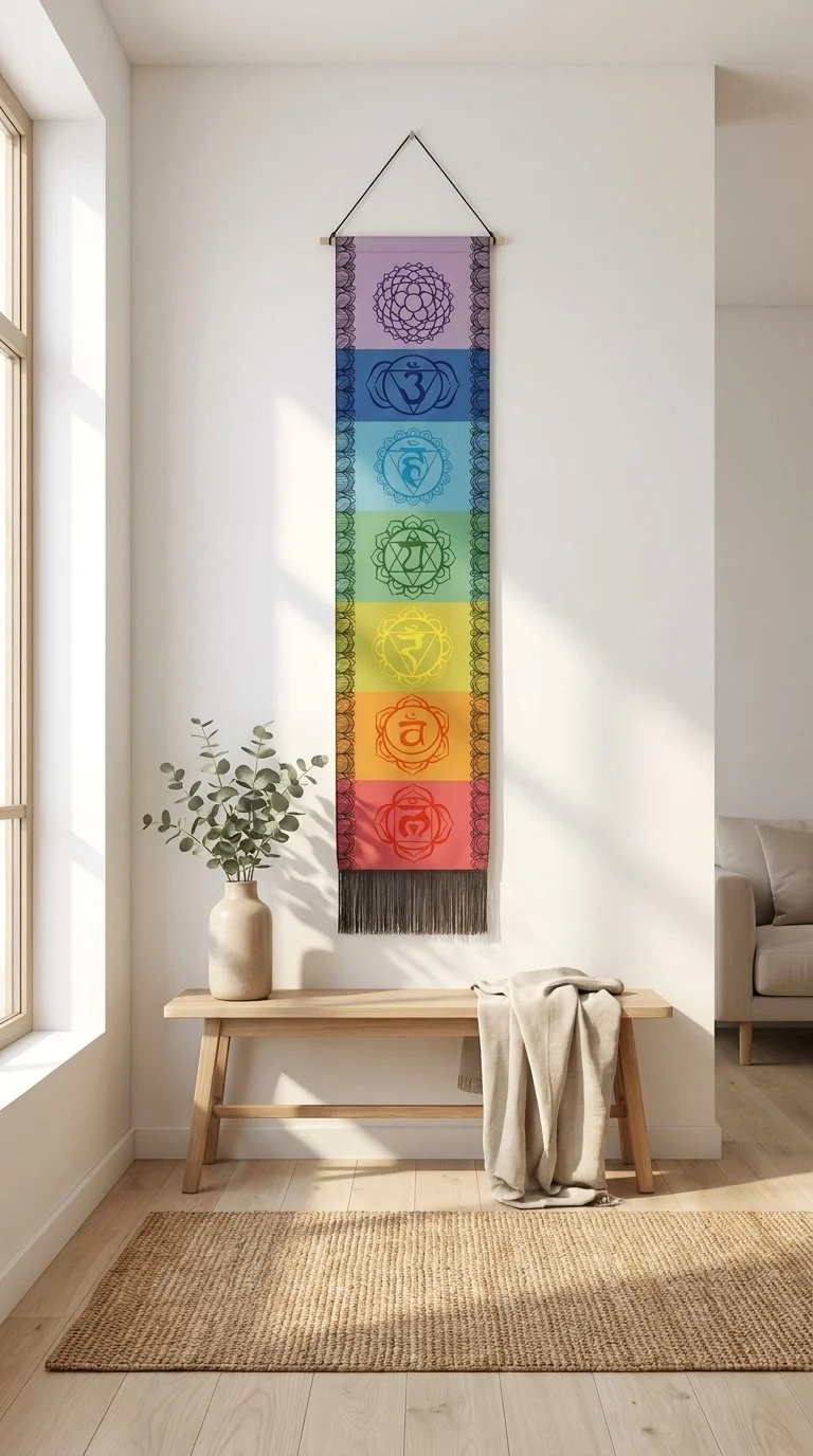 Bannière - Chakras arc-en-ciel