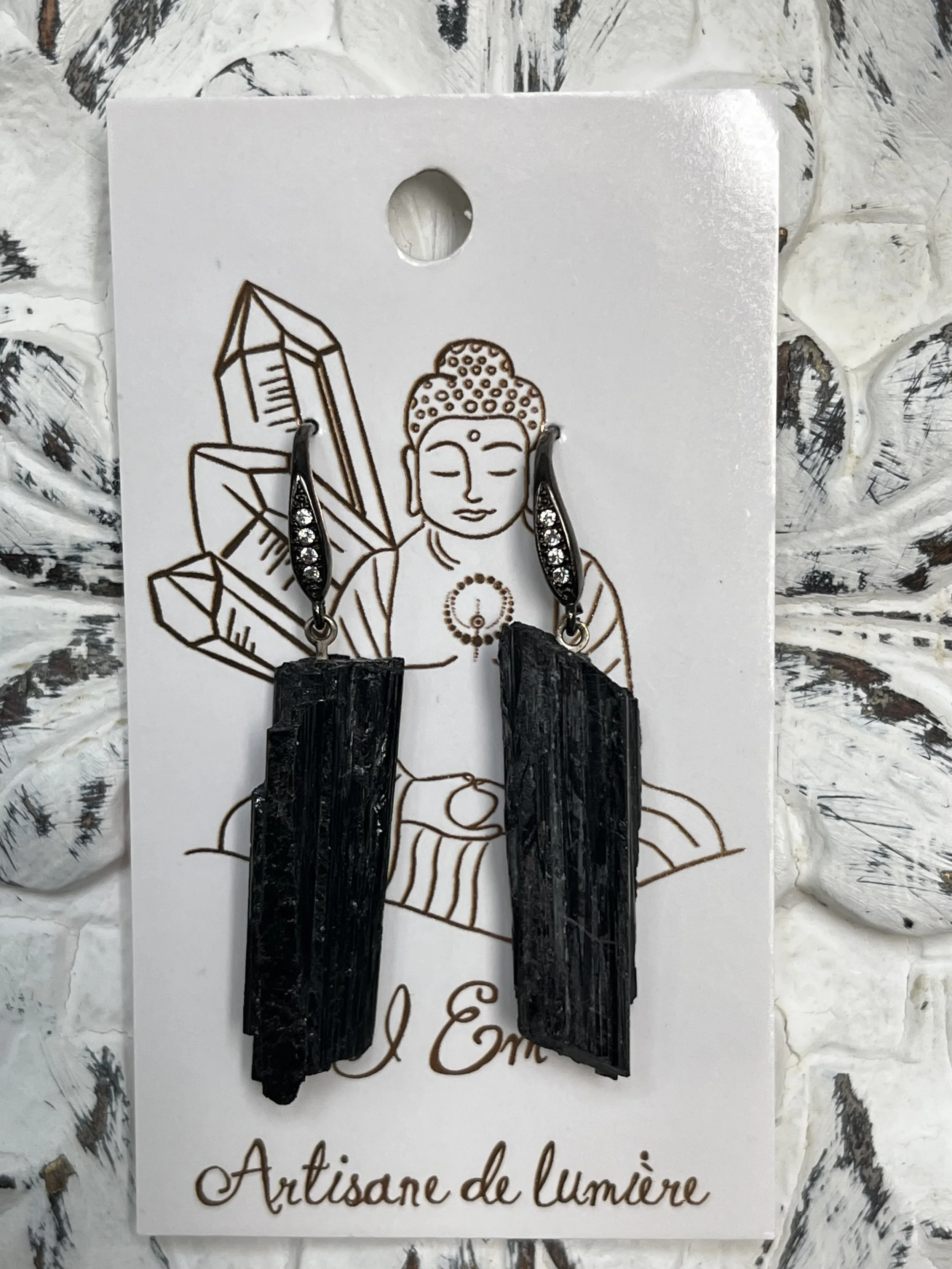 Boucles d'oreilles - Les Tourmalinées