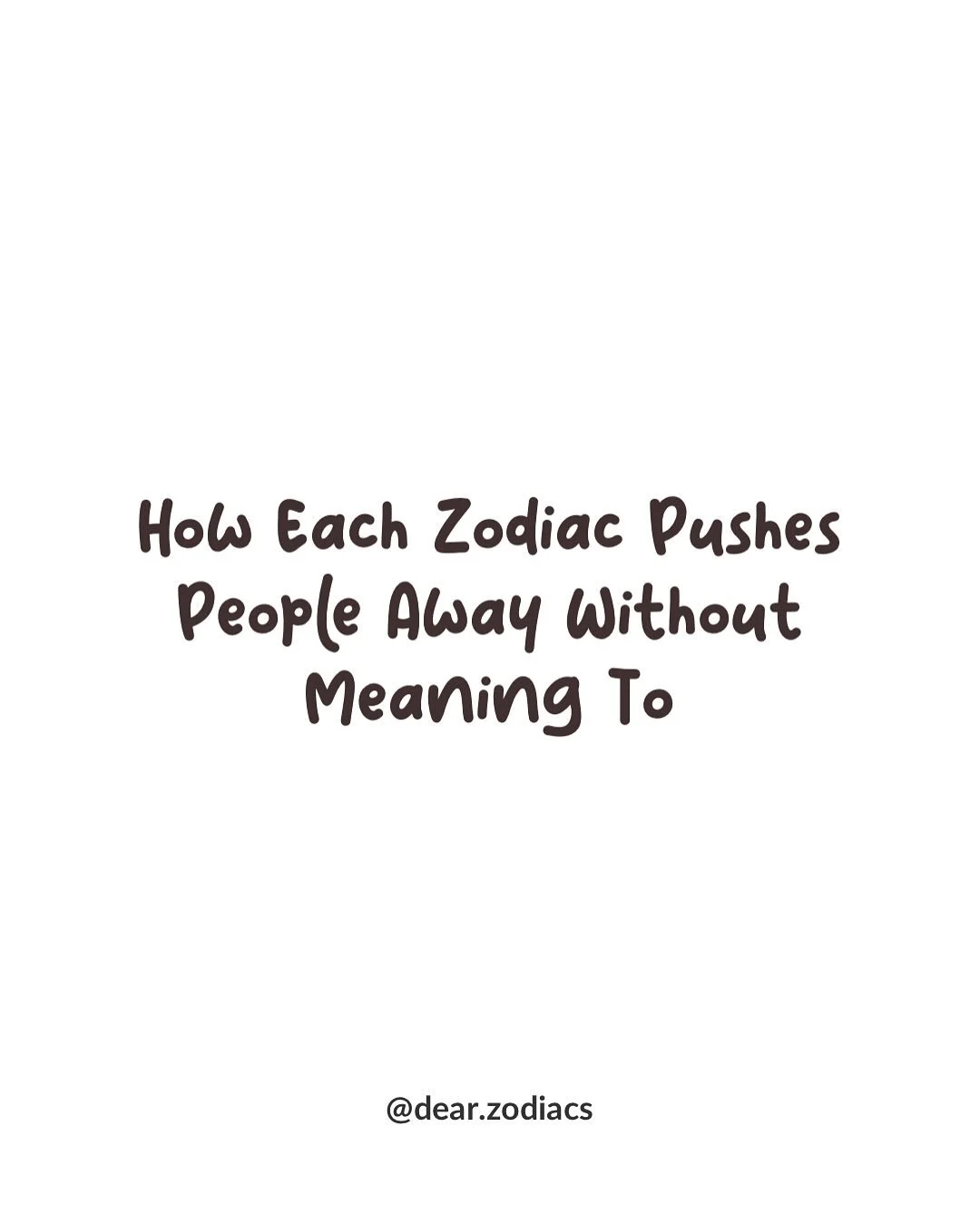 How each zodiac pushes people away without meaning to.

#zodiac #astrology #zodiacsigns #horoscopes #zodiacmemes #zodiacfun #explorezodiac #zodiaclife #cosmicsigns #zodiacmemes #zodiachumor #zodiachotline #zodiacstarline

#aries #aquarius #leo #scorp