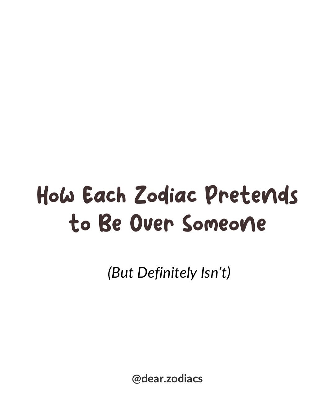 How each zodiac pretends to be over someone.

#zodiac #astrology #zodiacsigns #horoscopes #zodiacmemes #zodiacfun #explorezodiac #zodiaclife #cosmicsigns #zodiacmemes #zodiachumor #zodiachotline #zodiacstarline

#aries #aquarius #leo #scorpio #sagitt