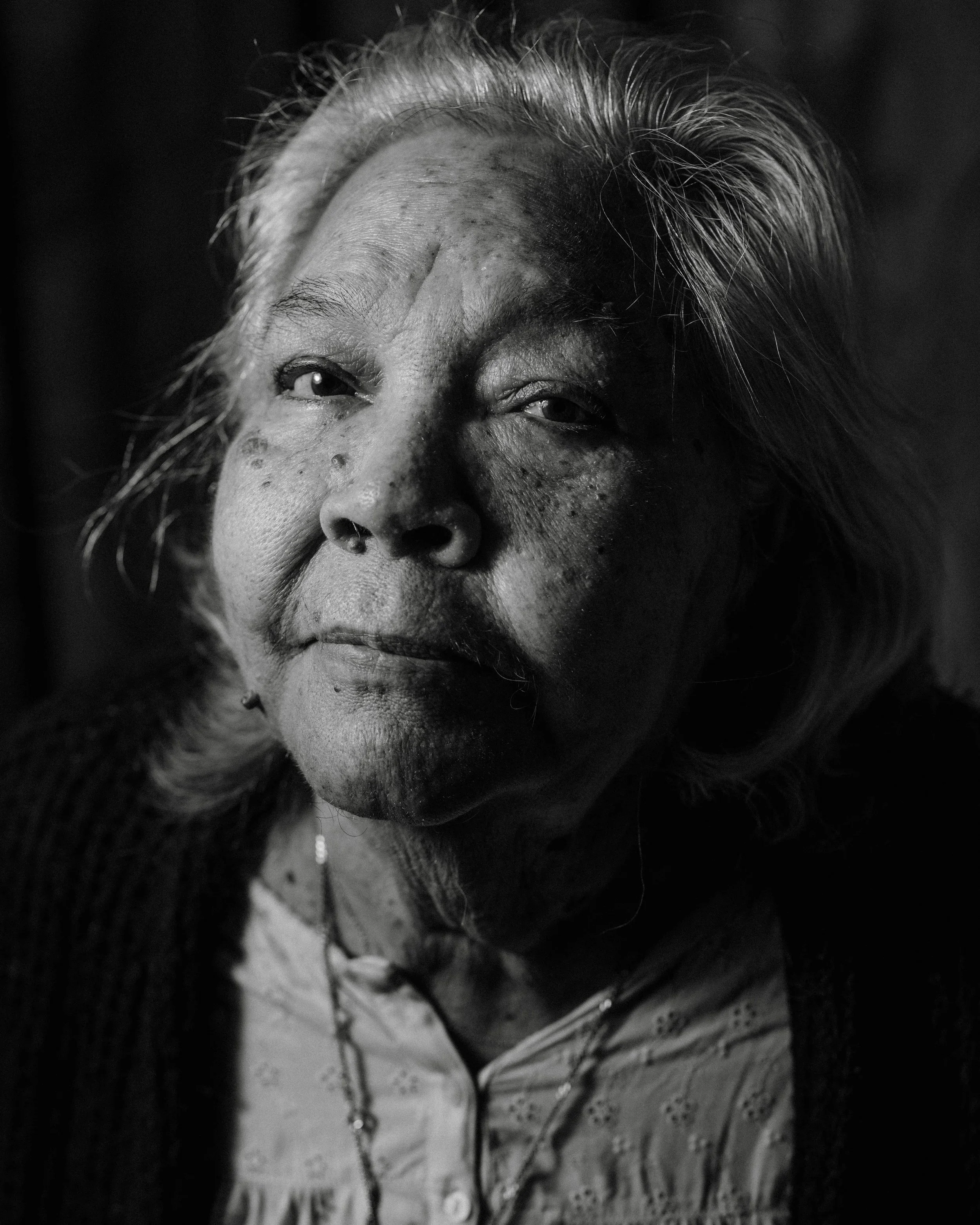An Elder looking into the camera. Pilbara Portraits, 2025