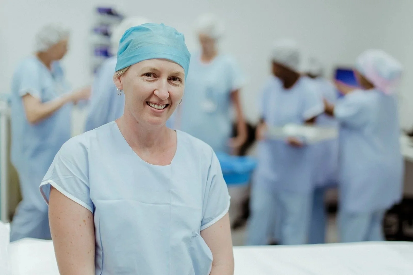 A nurse at Wyong Hospital