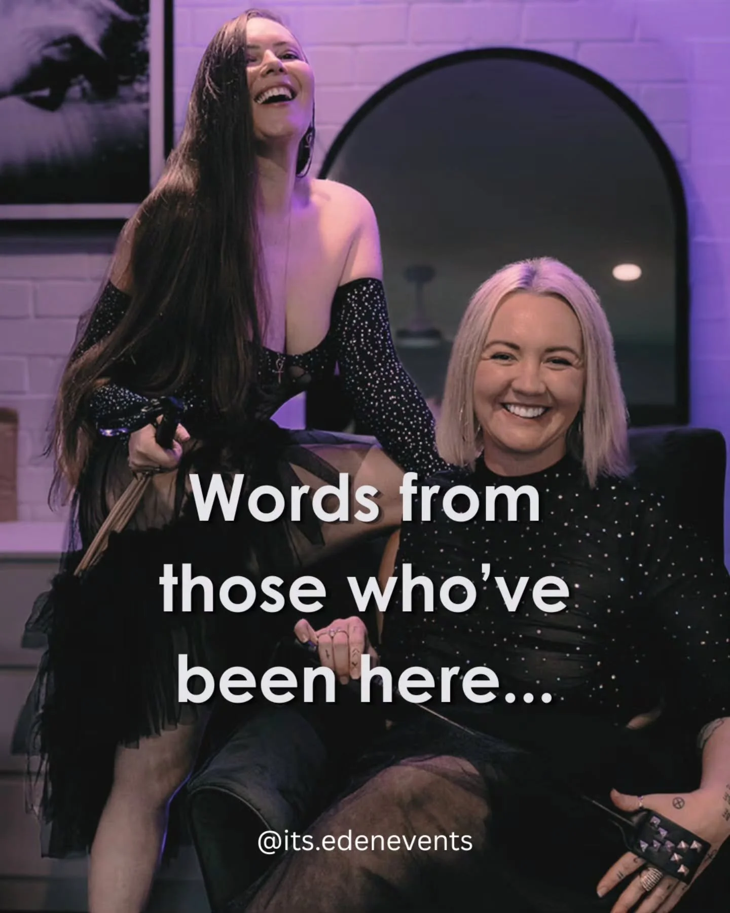 These words mean everything to us.

We've run a handful of events now, and the response has stopped us in our tracks. 

We're proud of what we've built, and we don't take lightly what it means when someone trusts us with the parts of themselves they 