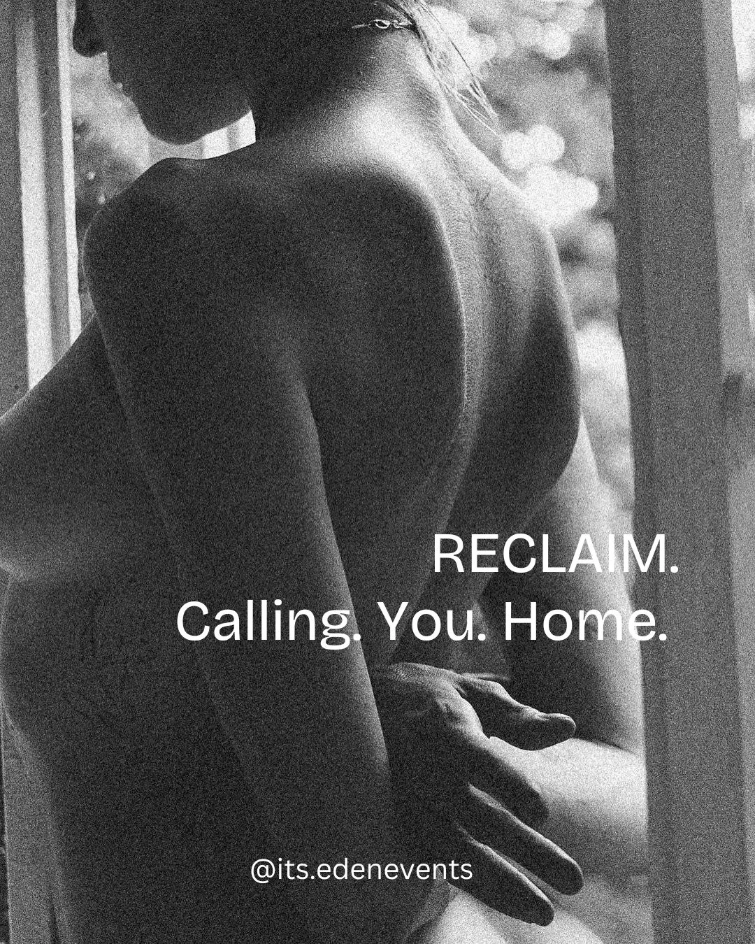 Underneath the years of adjusting, accommodating, and making yourself easier to be around, something has been waiting.

RECLAIM. 

7 to 10 May. 
Yanada Retreat, NSW. 

Two spots open. Talk to us now.