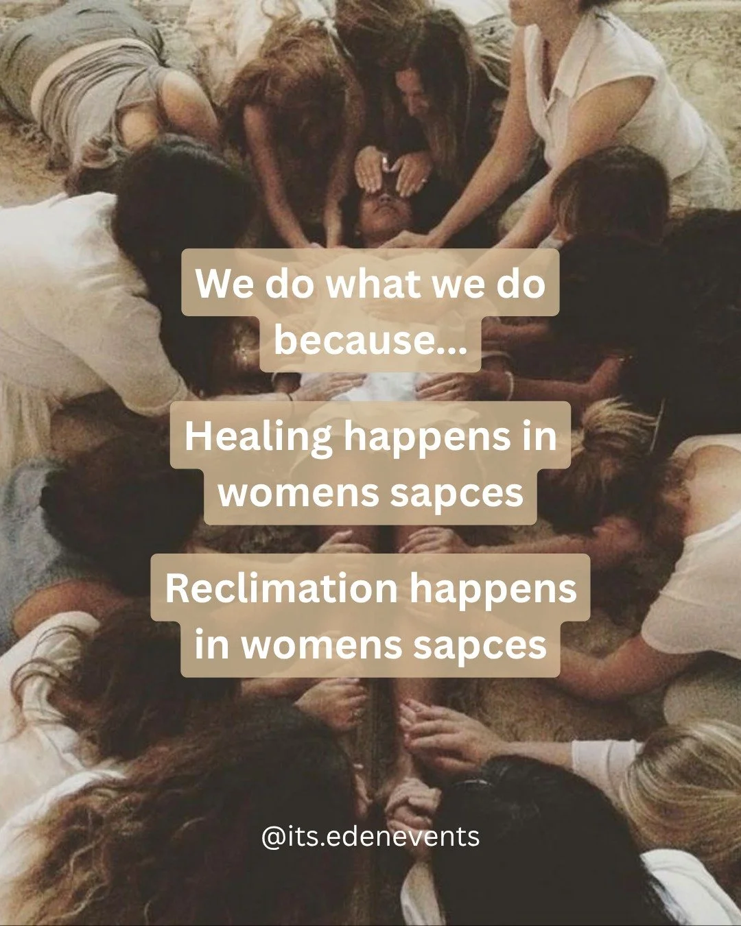 We do what we do because we've seen what happens when women are given real permission. Permission to not perform and not pretend. Permission to show up as they are and be genuinely met there.

Healing happens in women's spaces. The kind that permeate
