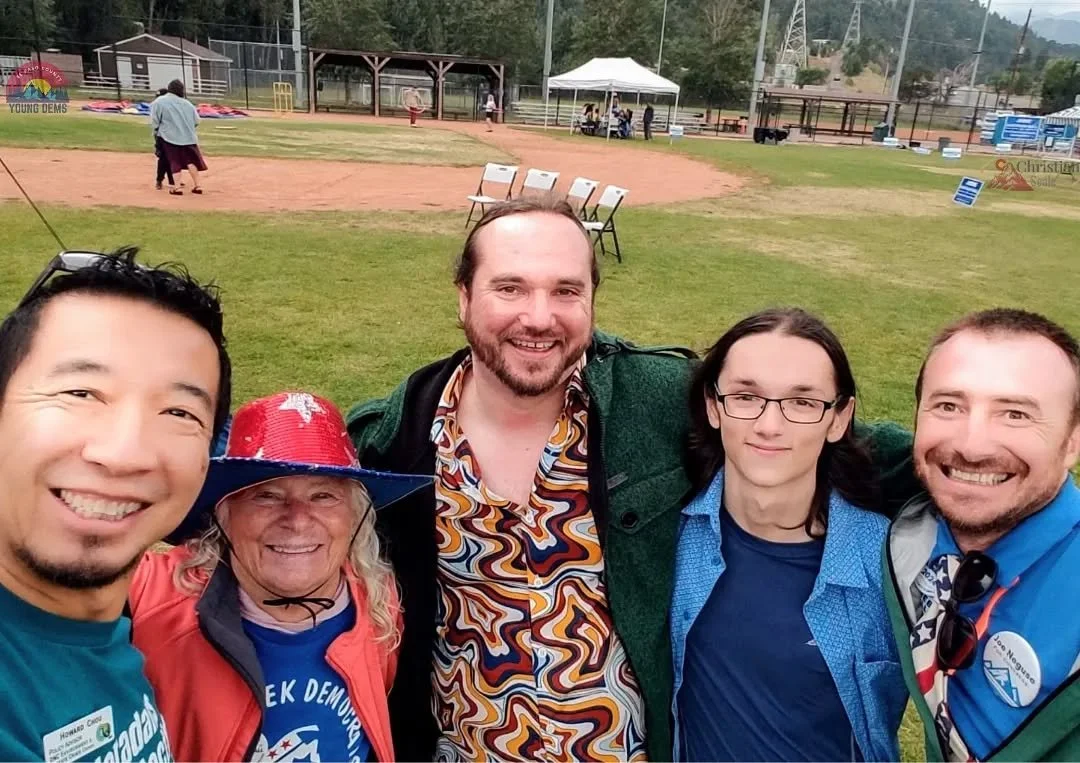 Some of our young dems got a chance to speak today at a rally in Clear Creek, including CYD Chair Chris Davis and EPCYD Chairman Christian Seale!