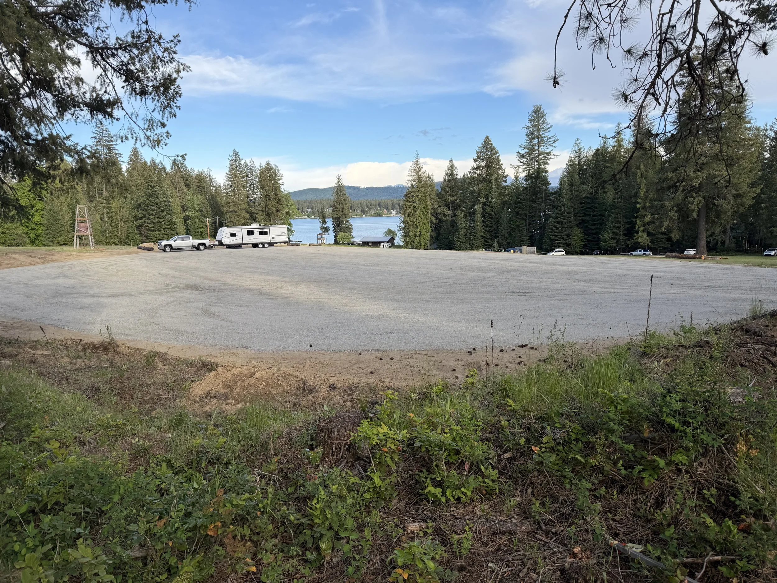Finch Parking Lot