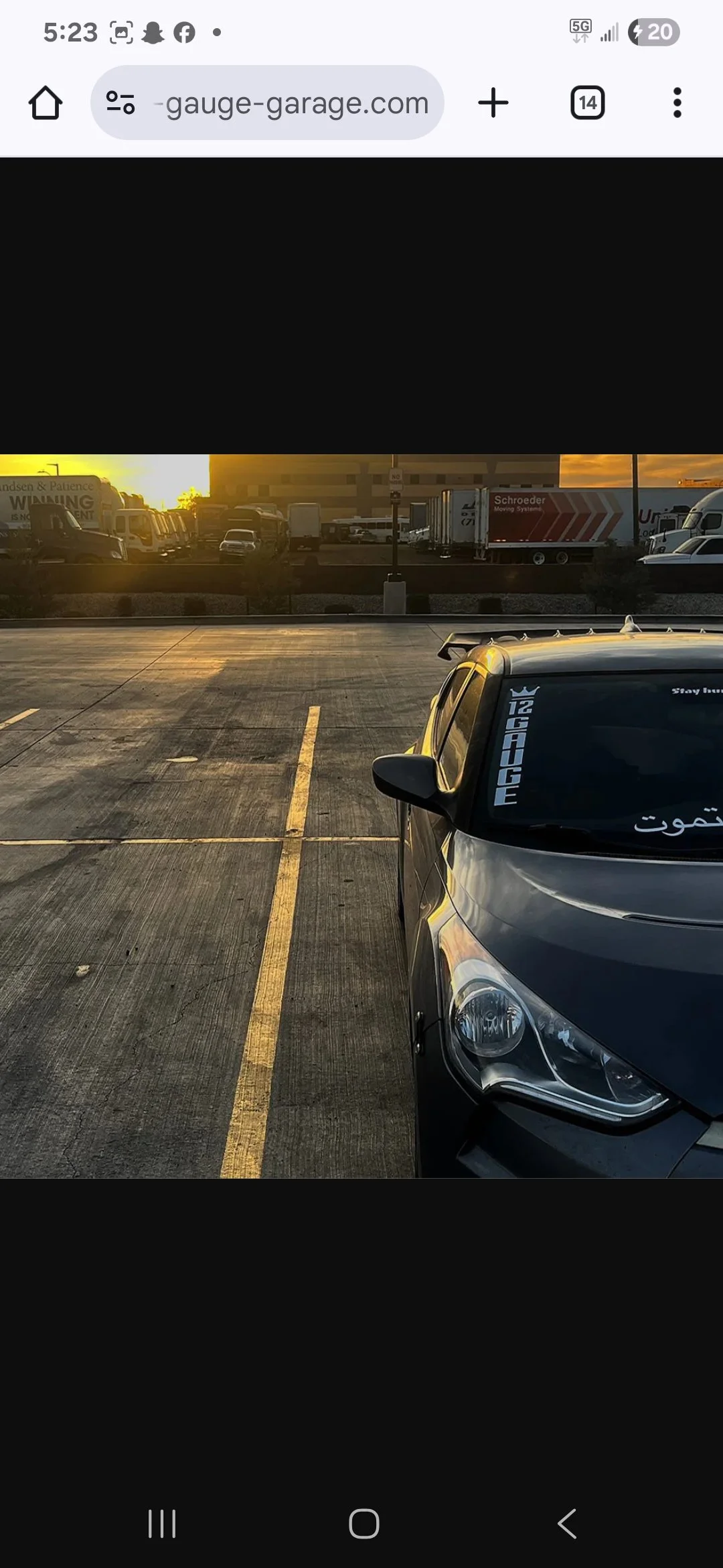 Side Windshield Decal