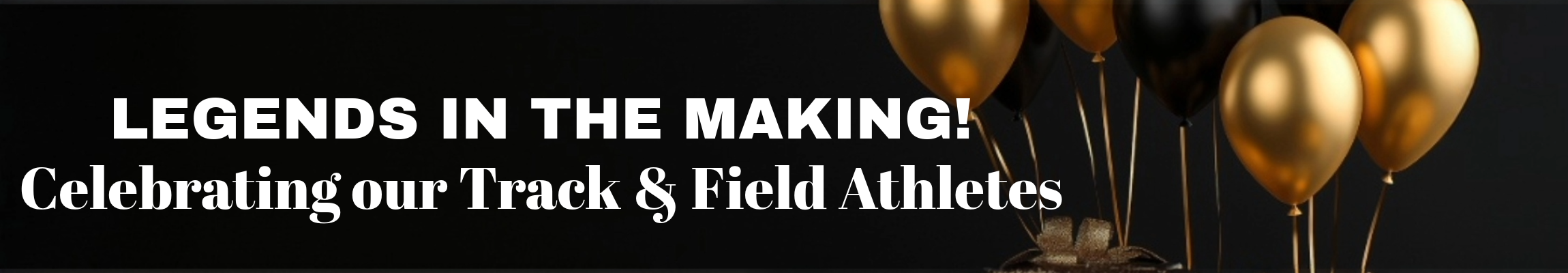 ANNUAL TRACK & FIELD BOOSTER CLUB BANQUET