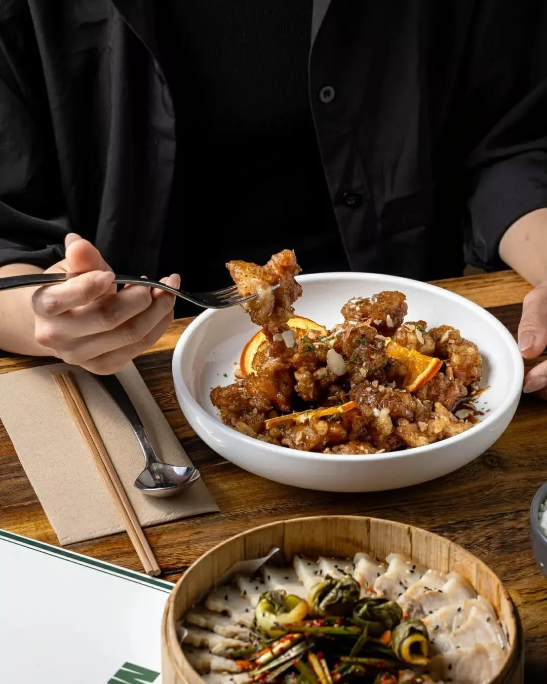 Perfectly glazed, fried to crisp, finished sweet and savoury. Our Honey Soy Chicken is a must-order. 🍯😮&zwj;💨