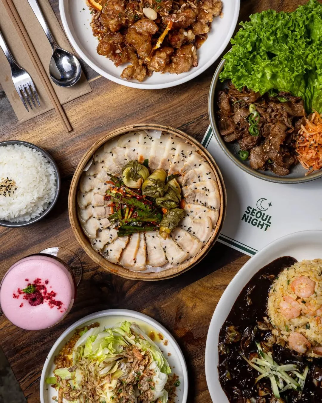 A Seoul Night voucher means bold Korean flavours, cocktails, and a night out they&rsquo;ll actually use. Available to purchase on our website or link in bio. 🎁🍸