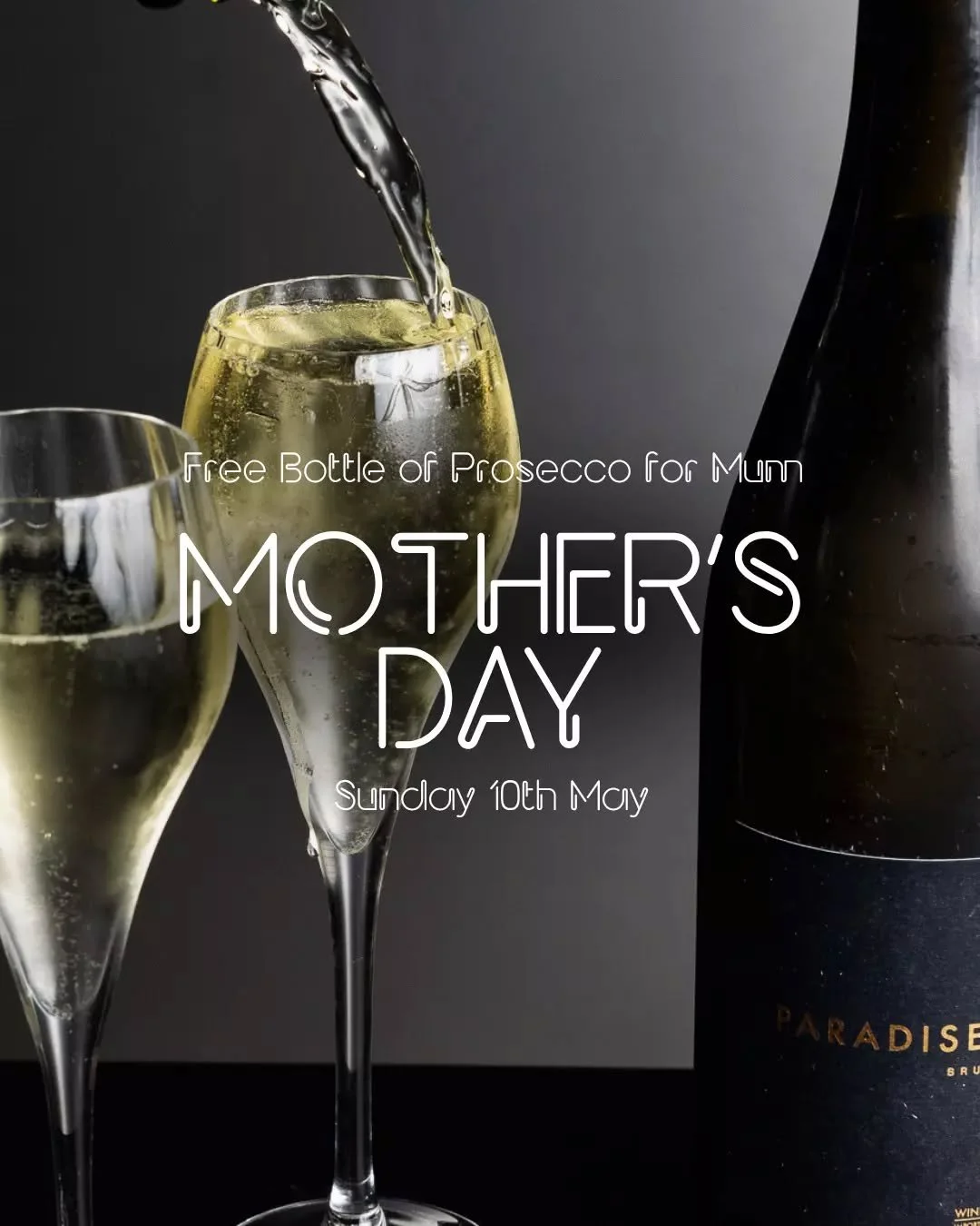 Give Mum the gift of sparkles and Seoul city vibes! ✨ Every Mum gets a free bottle of Prosecco when you book a table for Sunday 10th May. Treat her to an unforgettable night of Seoul-inspired energy and signature flavours. Hit the link in our bio to 