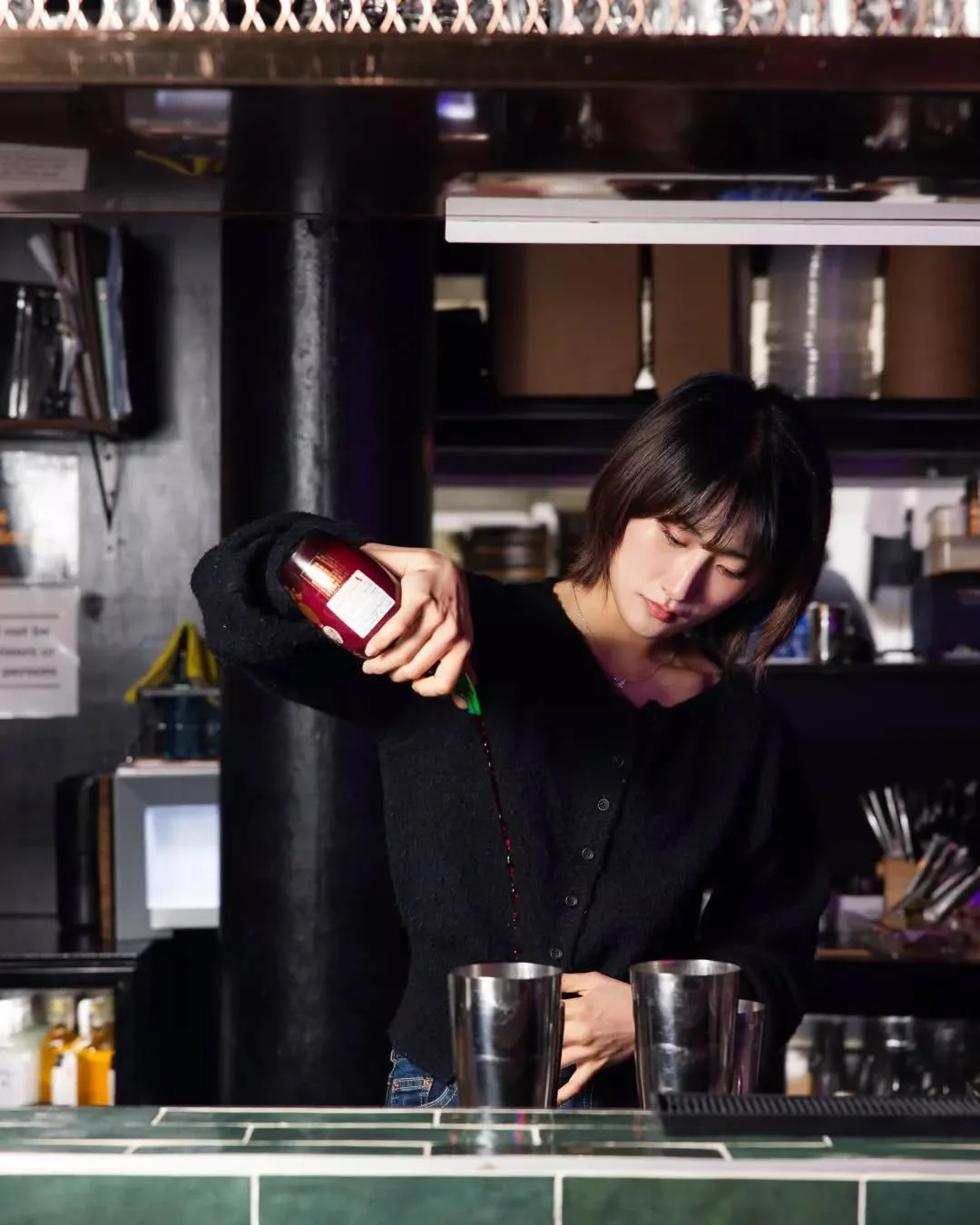 Meet Mina 🍸✨ Shaking up your favourite cocktails and bringing the energy behind the bar at Seoul Night. Whether it&rsquo;s your first round or your last cocktail of the night, she&rsquo;s making sure every drink hits just right under the neon lights