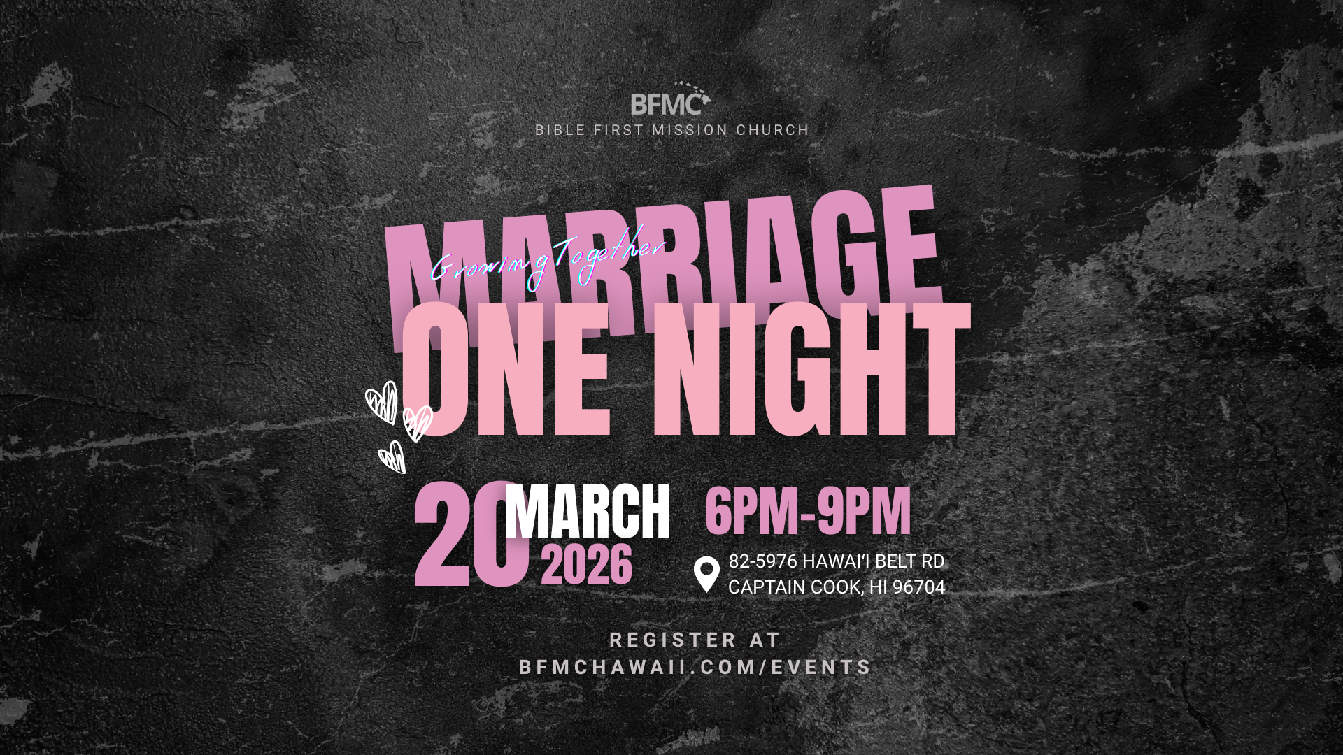 Marriage One Night Event