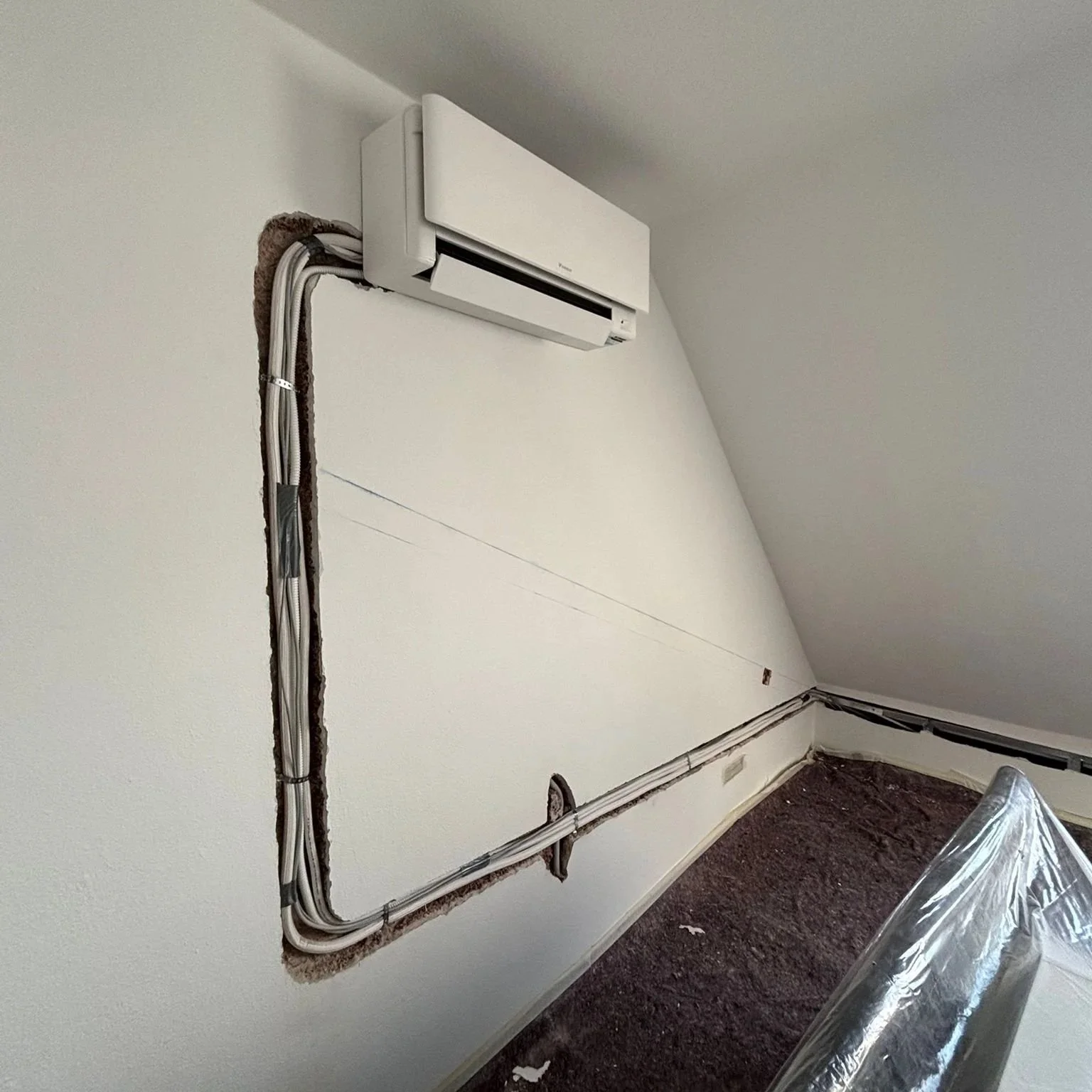 Klimaanlage mit Montage