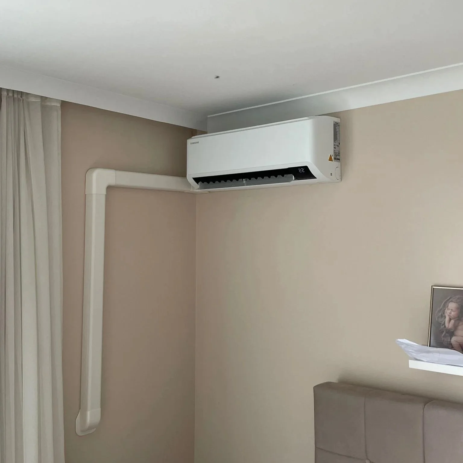 Klimaanlage mit Montage Installation