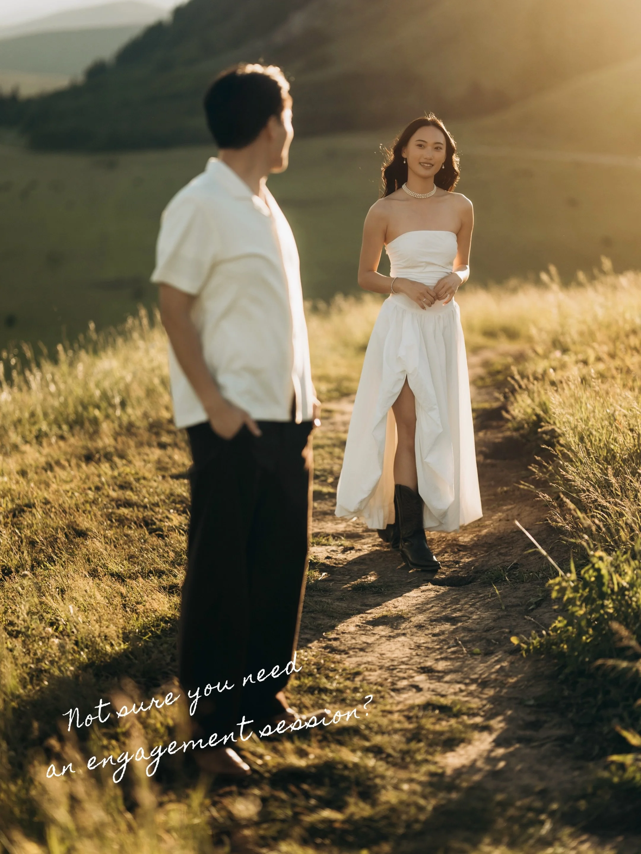 Are you sure you don&rsquo;t need an engagement session before your wedding? 

Most couples think it&rsquo;s just another photoshoot.

But an engagement session is so much more than that.

It&rsquo;s your chance to slow down for a moment before the w