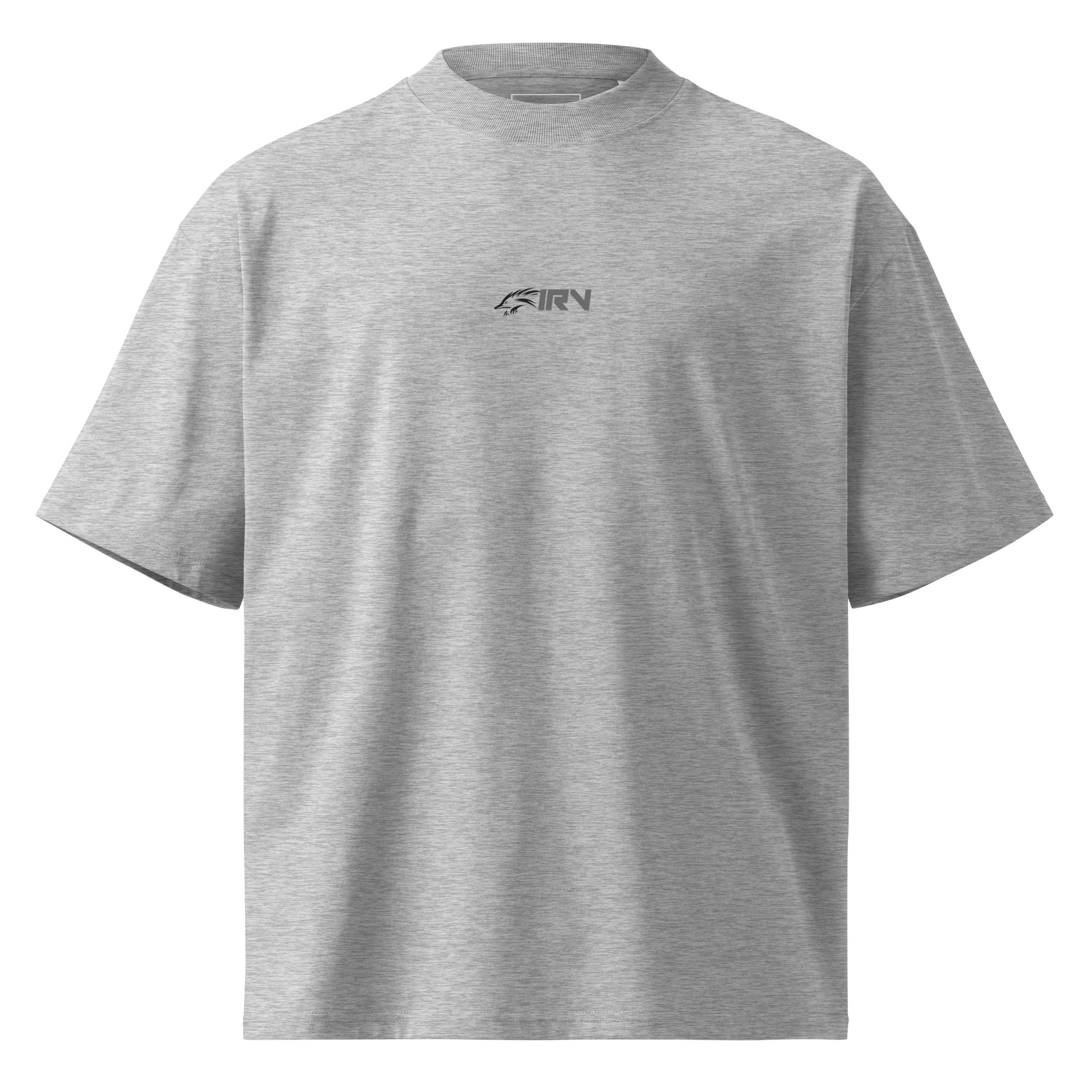 unisex-organic-oversized-high-neck-t-shirt-heather-grey-front-69913760defff.png