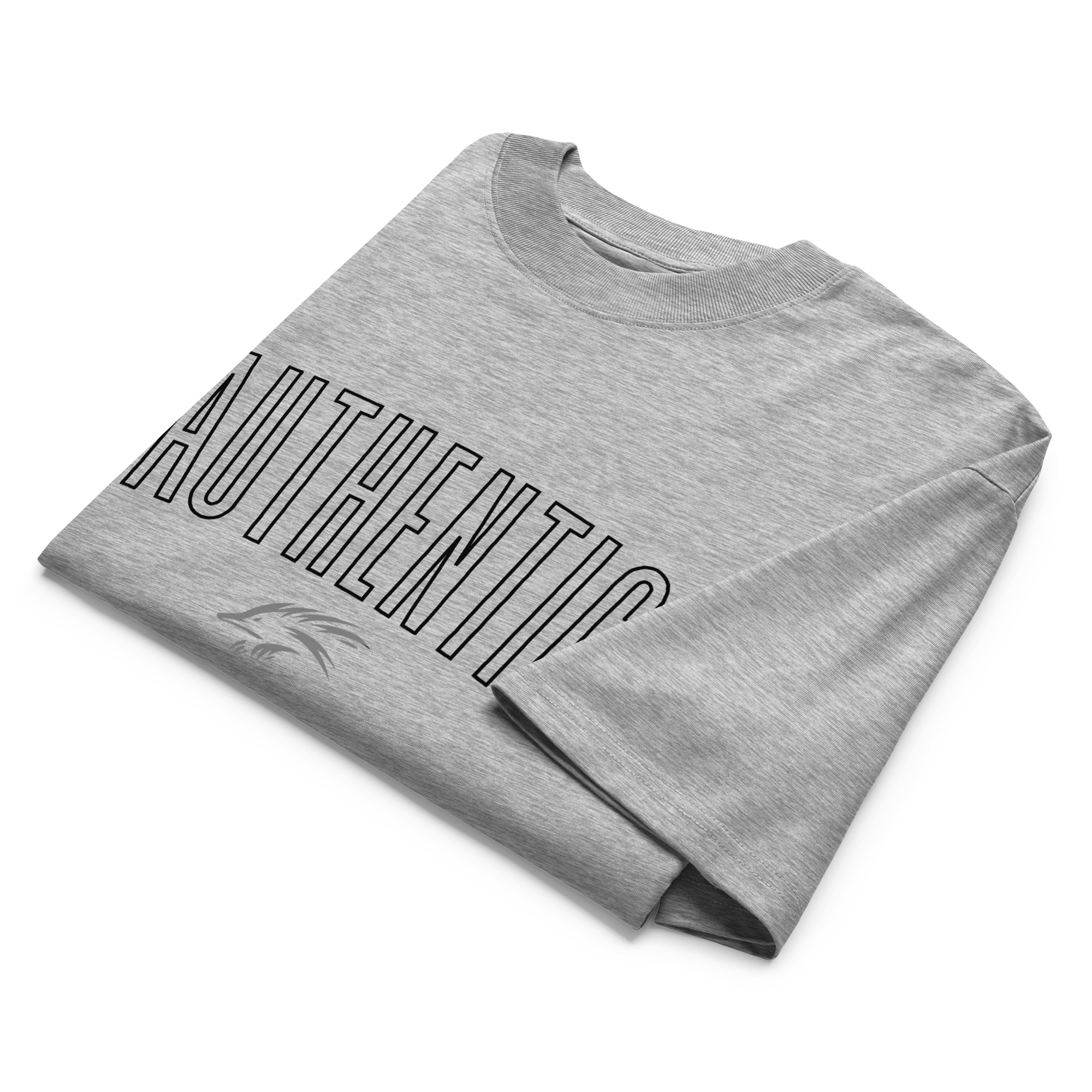 unisex-organic-oversized-high-neck-t-shirt-heather-grey-front-698fdb334459c.png