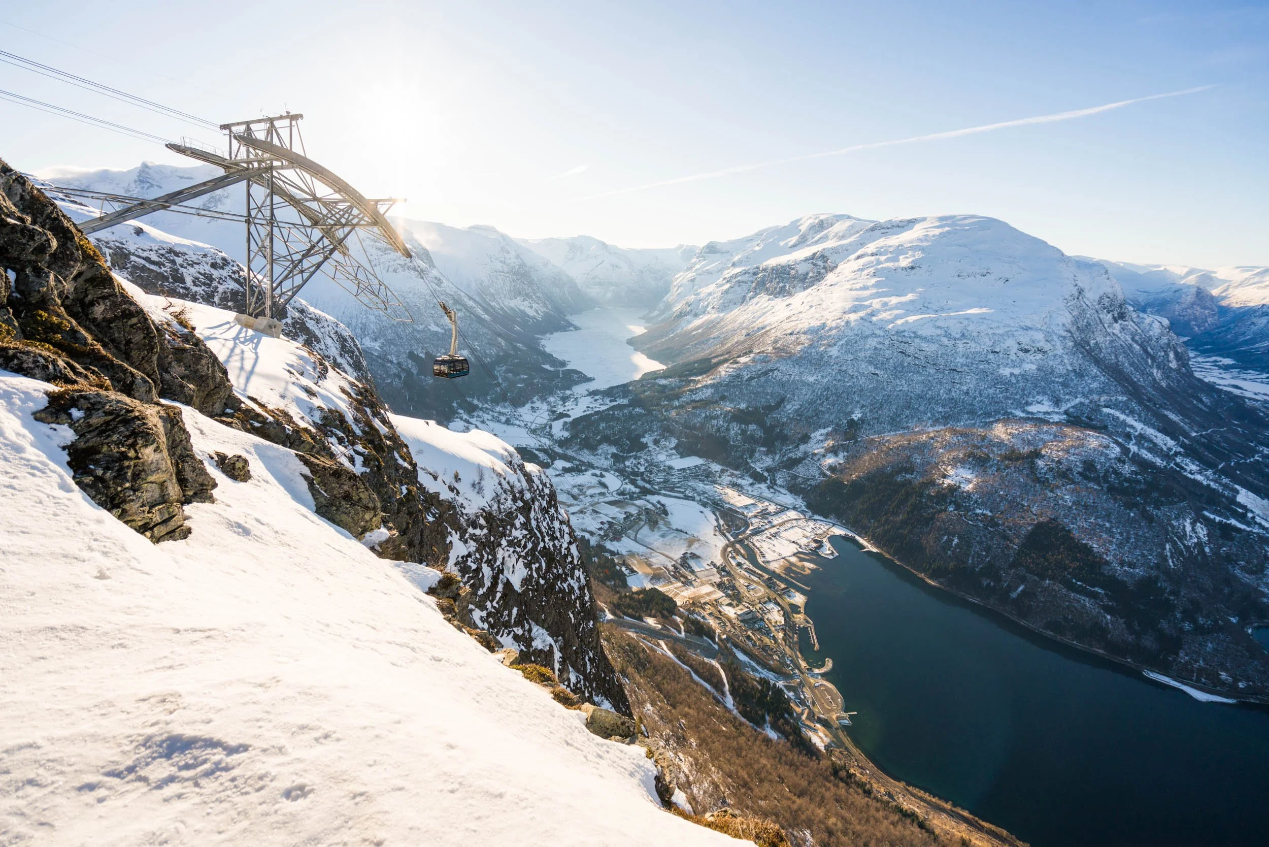 Loen Skylift er et perfekt utgangspunkt for toppturer på ski