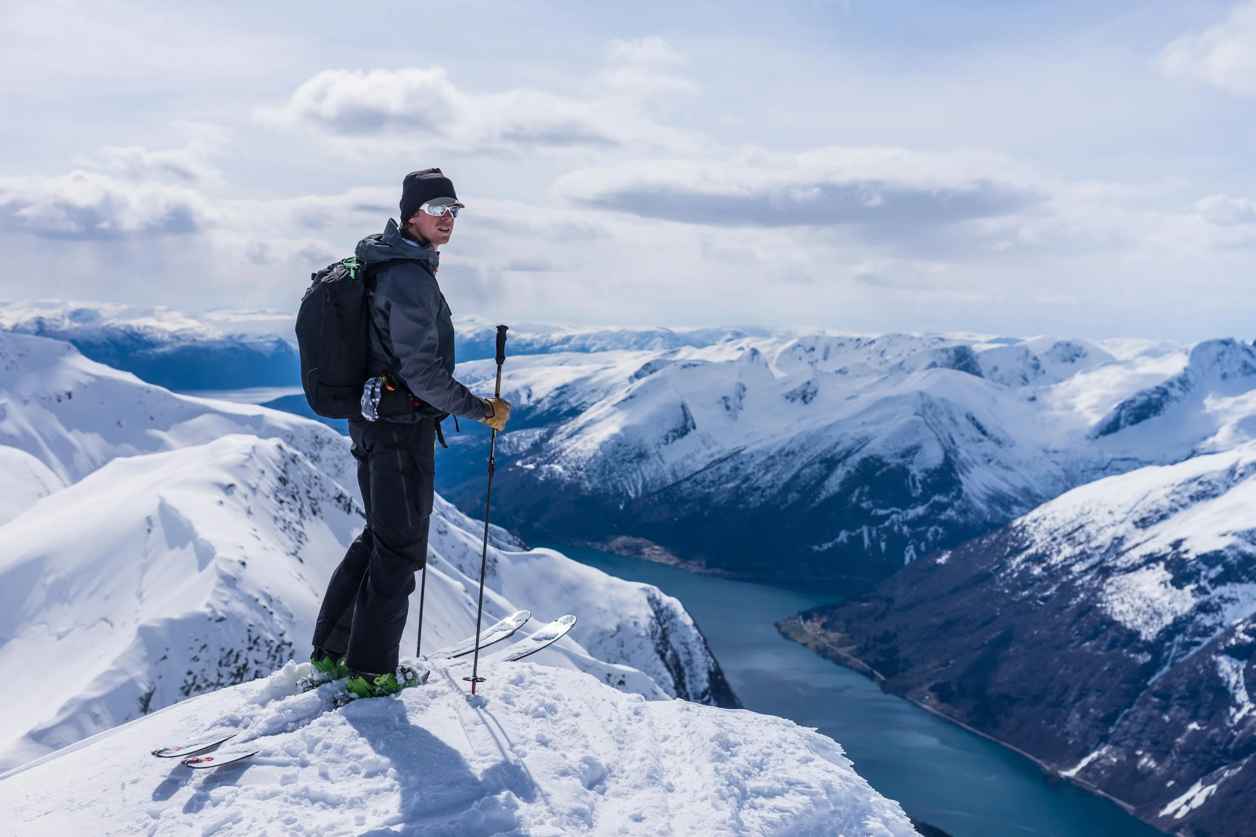 Ski touring round trip - Sognefjord - Western Norway