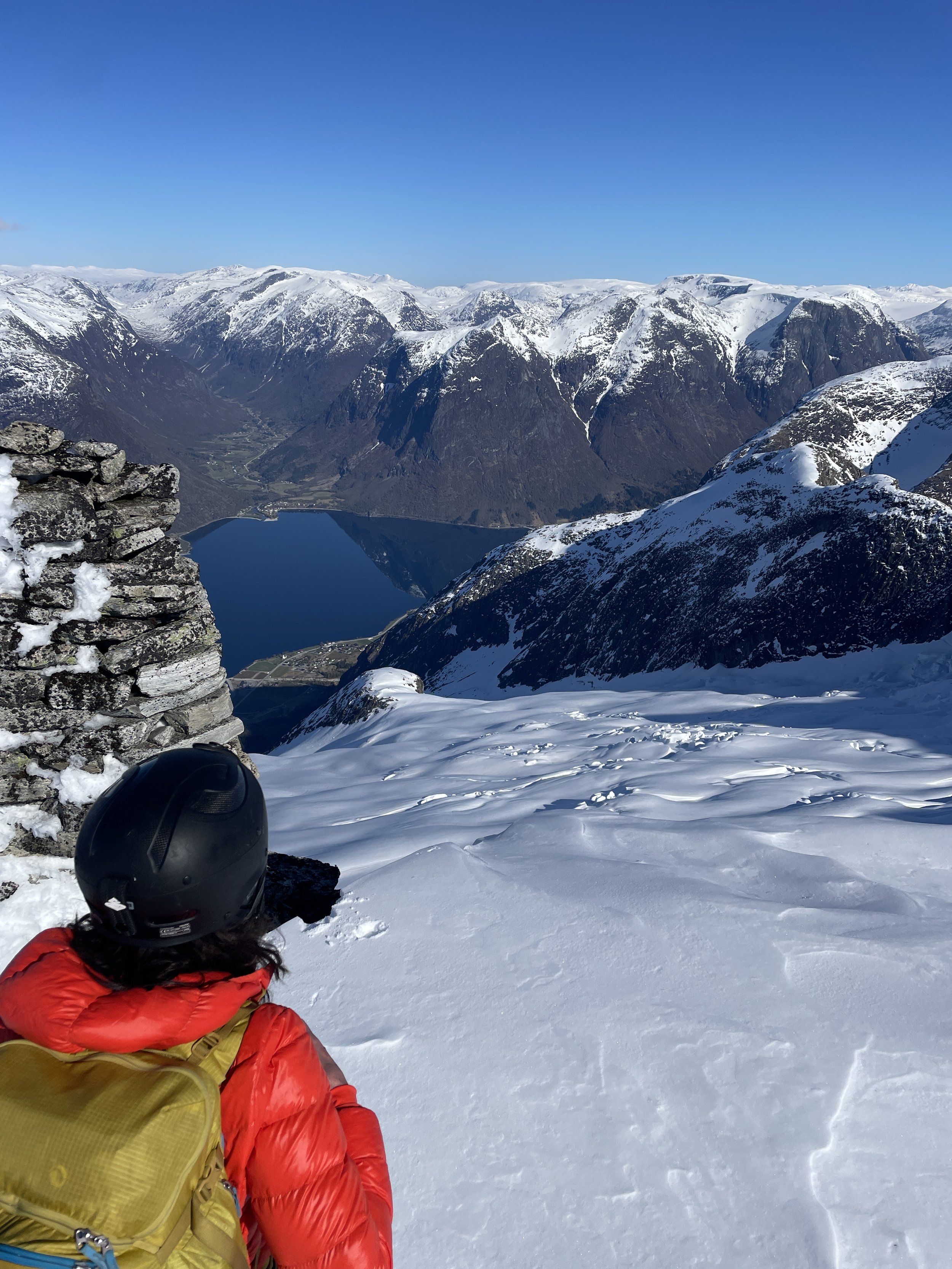 Topptur med bre, fjell og fjord