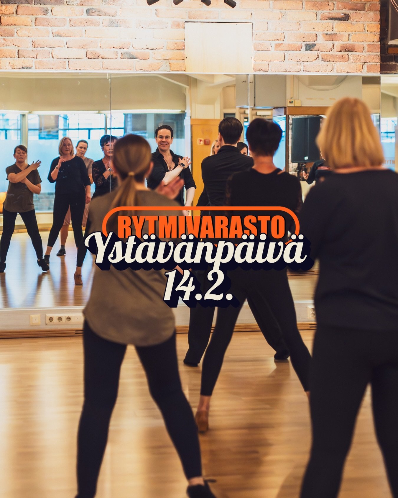 Yst&auml;v&auml;np&auml;iv&auml;-spesiaali 14.2. Yst&auml;v&auml;n
kanssa Ensiaskeleet -tunnille veloituksetta!

Yst&auml;v&auml;np&auml;iv&auml;n&auml; tanssitaan yhdess&auml;. Kun tulet yst&auml;v&auml;si kanssa Ensiaskeleet-tunnille lauantaina 14.