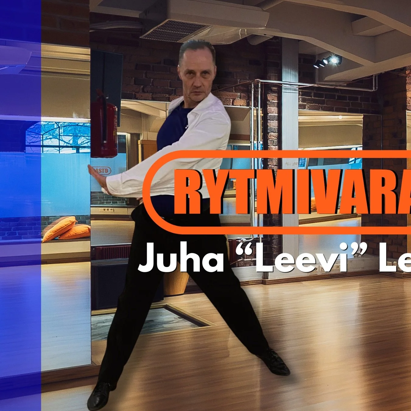 Syyskaudella 10.8. alkaen maanantaisin Rytmivarastolla teit&auml; tanssittaa Mr. Latin, Juha &ldquo;Leevi&rdquo; Leskinen.

Leevin tunnit maanantaisin: 

Klo 17.30 Latin Basics -tunnilla p&auml;&auml;set hiomaan perustekniikkaa. Tunti sopii sek&auml;