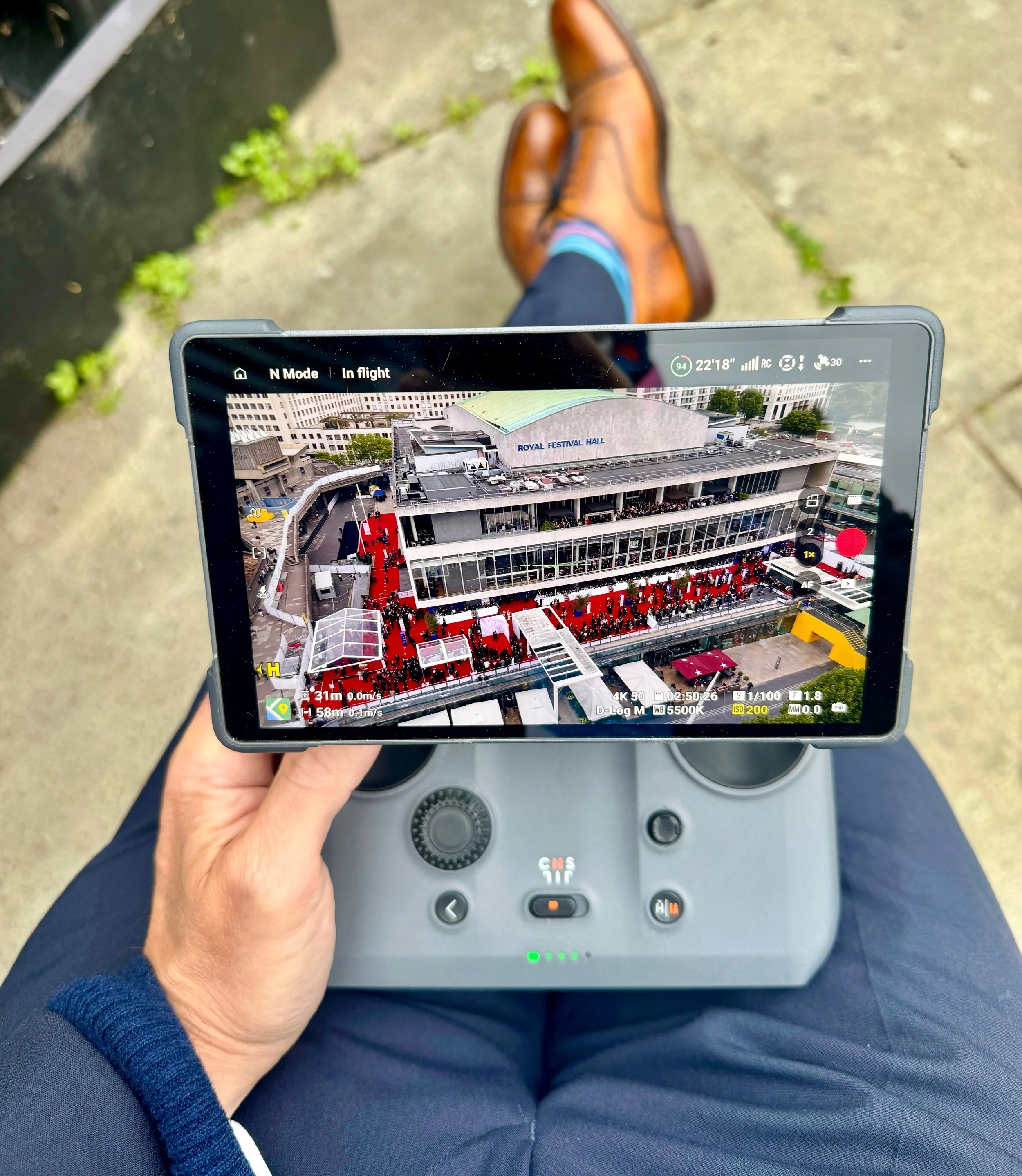 Absolute honour to be back again for the 4th year to film the 2026 BAFTA red carpet for @steppingstoneuk and @pandocruises 🤗🎬
.
@bafta #drone #aerialfilming #redcarpet #london
