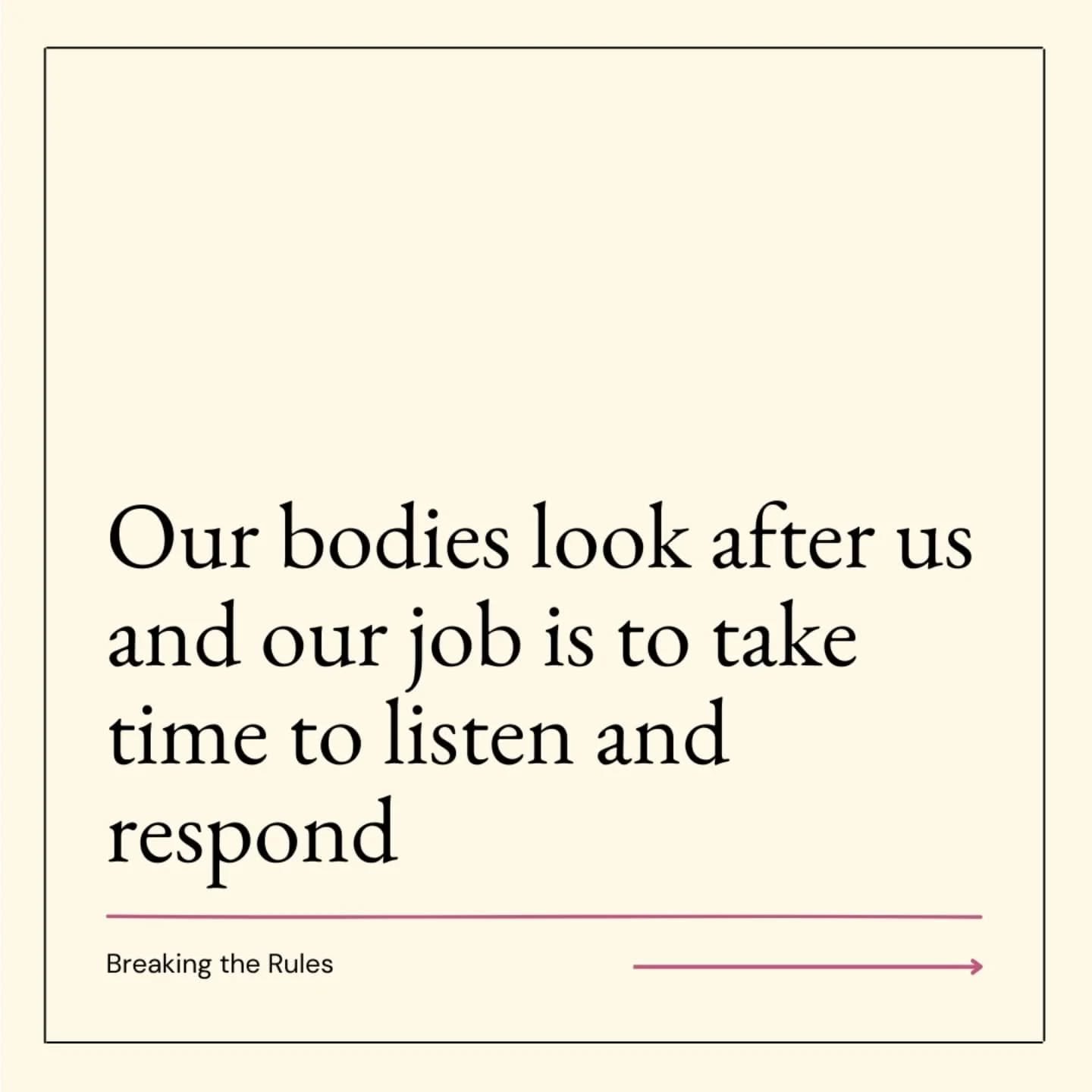 Are you listening to your body or are you suppressing it?

While you might be thinking &ldquo;I don&rsquo;t have an issue with my body&rdquo; - we want to ask, how often do you really tune in?

How often do you try following some advice you&rsquo;ve 