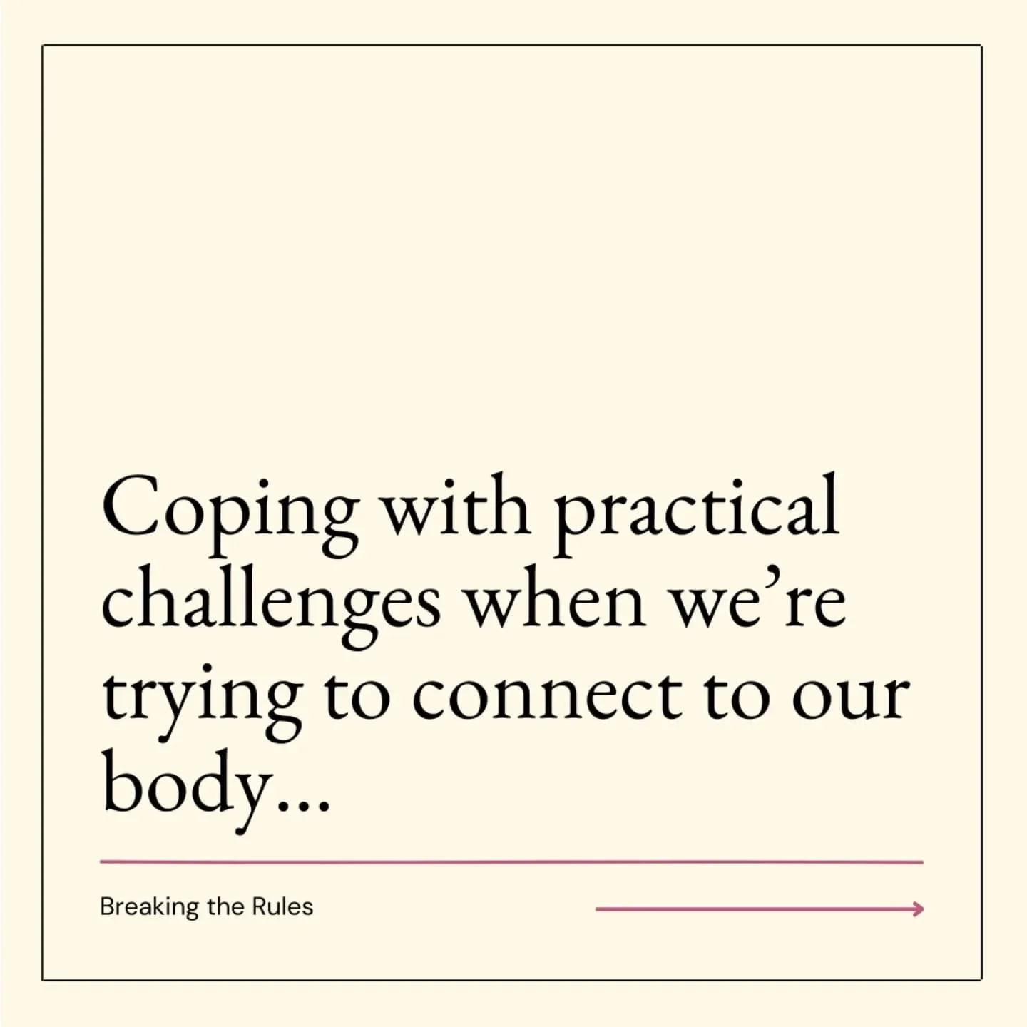 The thing about connecting to your body is that there&rsquo;s no right or wrong way to do it&hellip;

While you might find yourself worrying:
- What if I can&rsquo;t get the &ldquo;perfect thing&rdquo; to eat?
- What if what I wanted actually did not