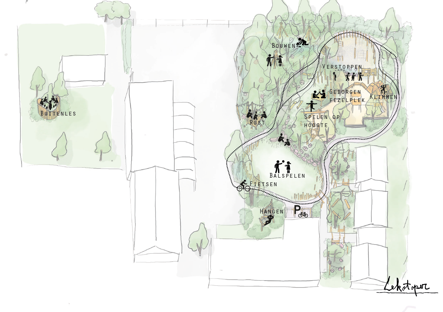 Conceptplan spelen school