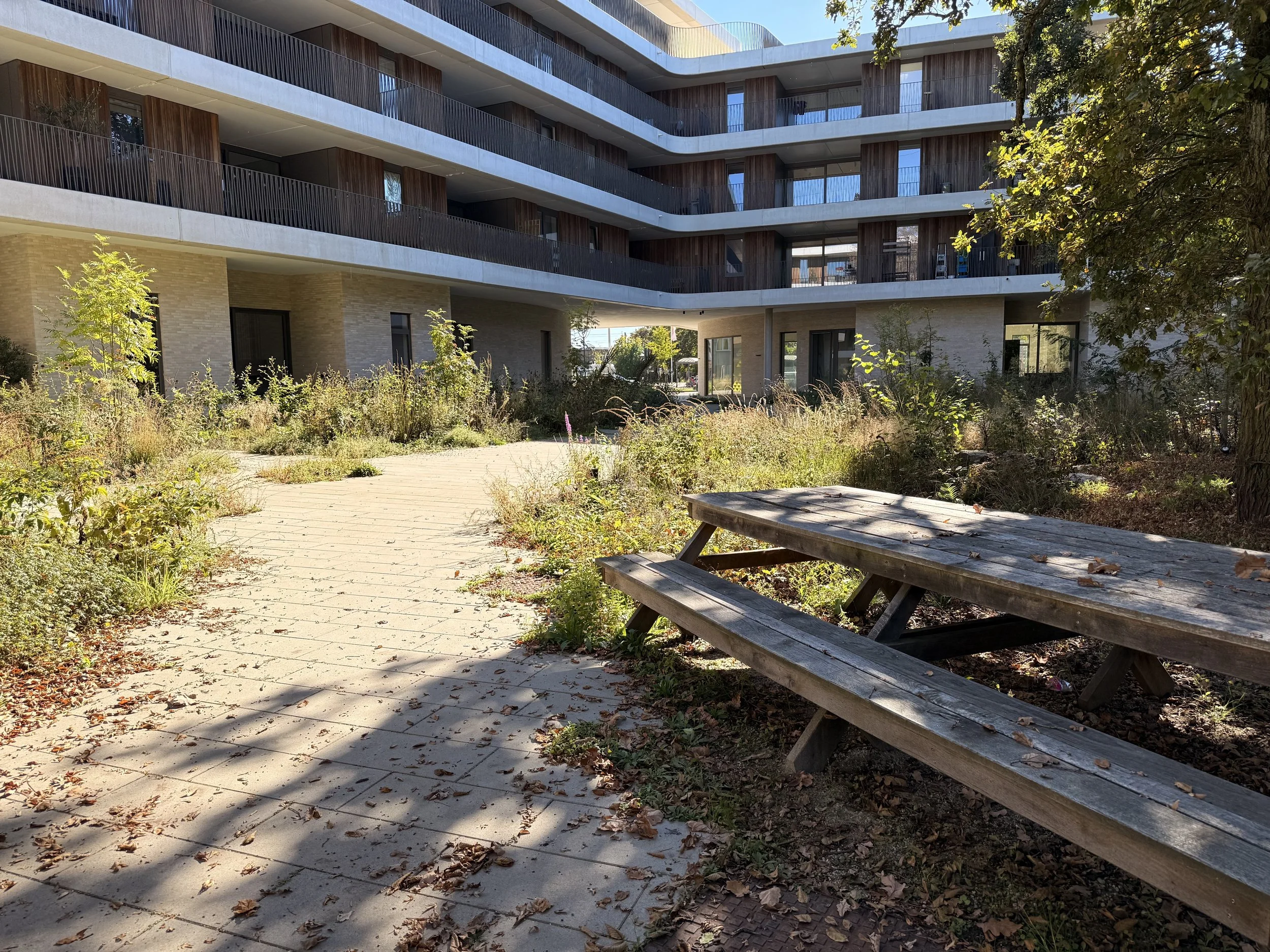 Picknickbank woningontwikkeling