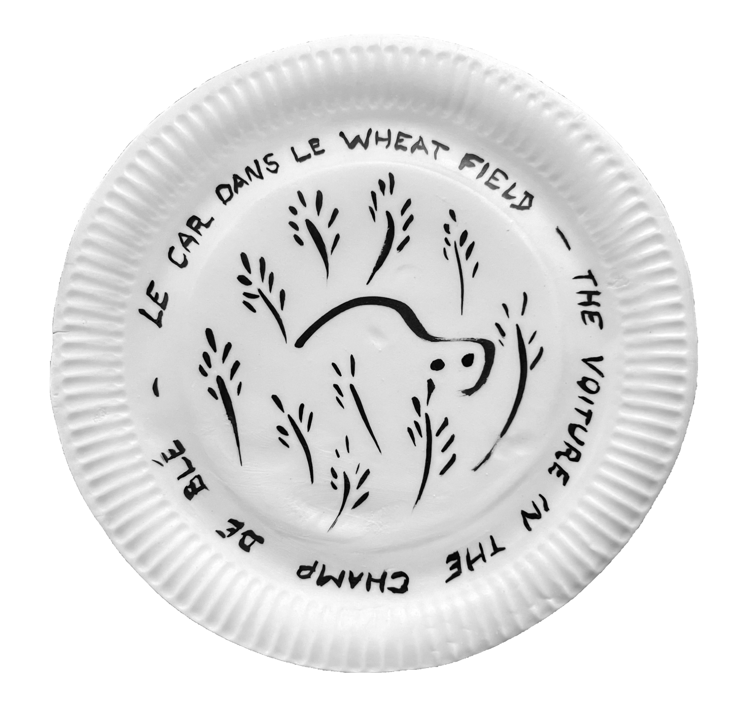 Le car dans le wheat field_porcelain plate_tourdeforce.png