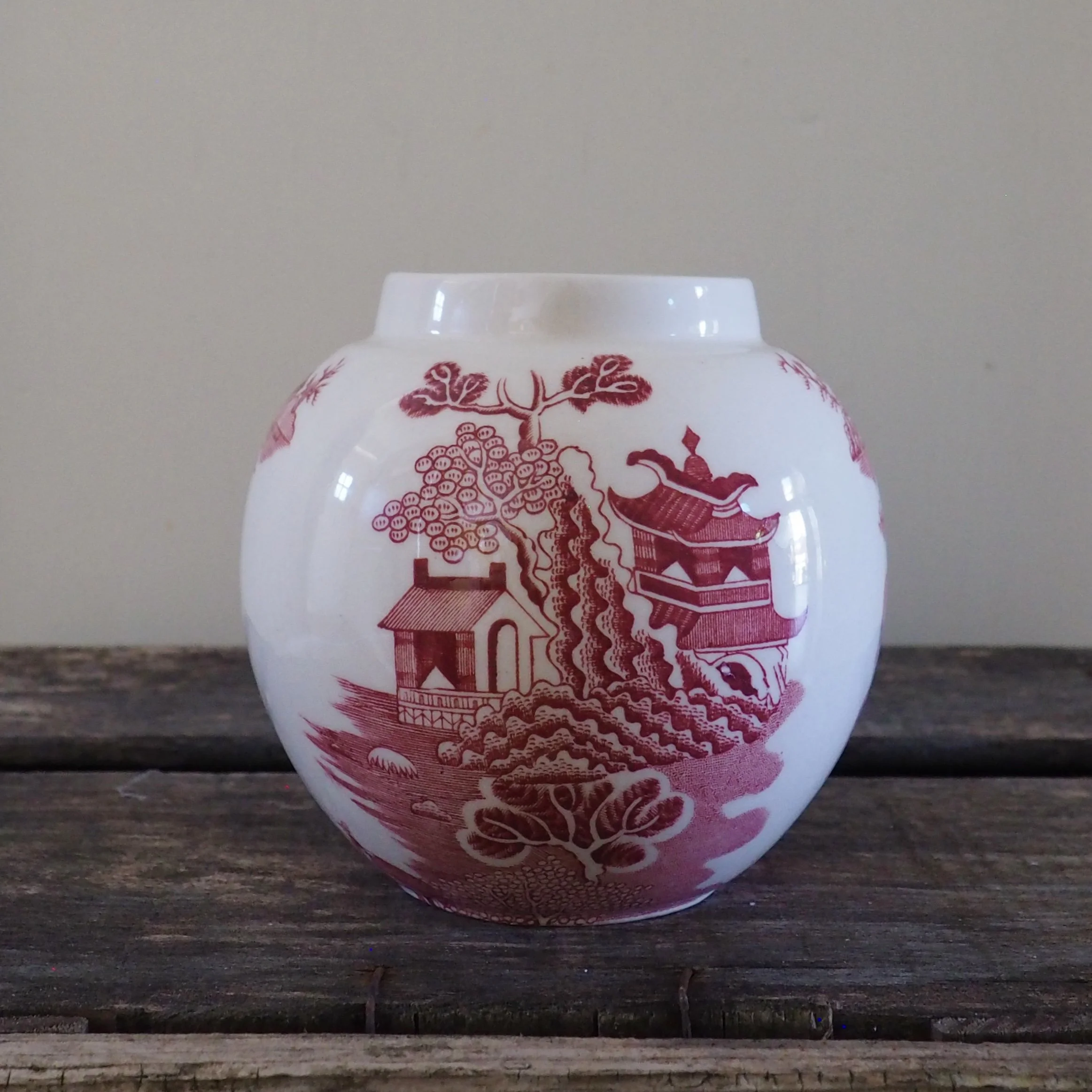 vintage masons ginger jar
