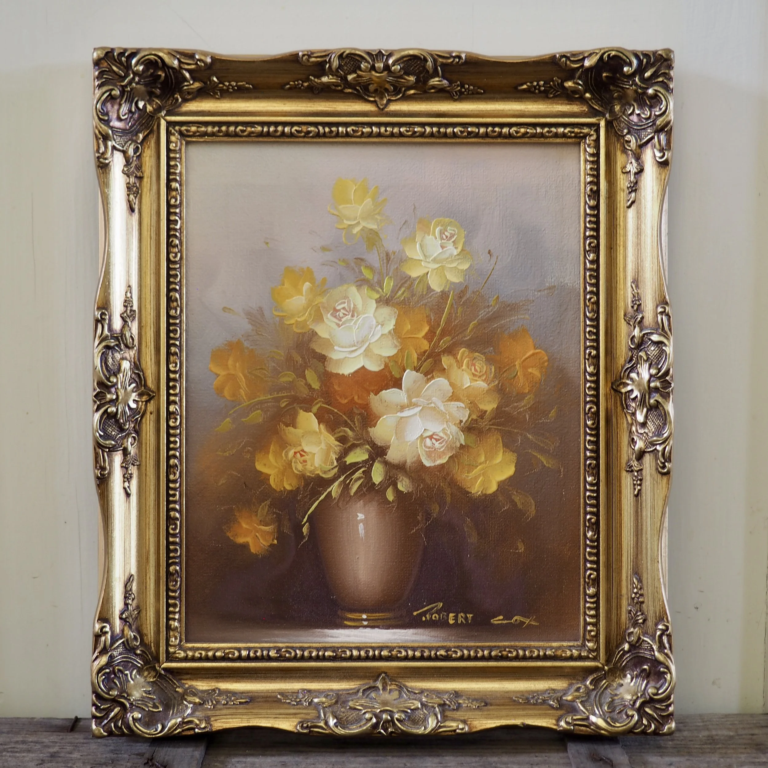 small oil on canvas by Robert Cox