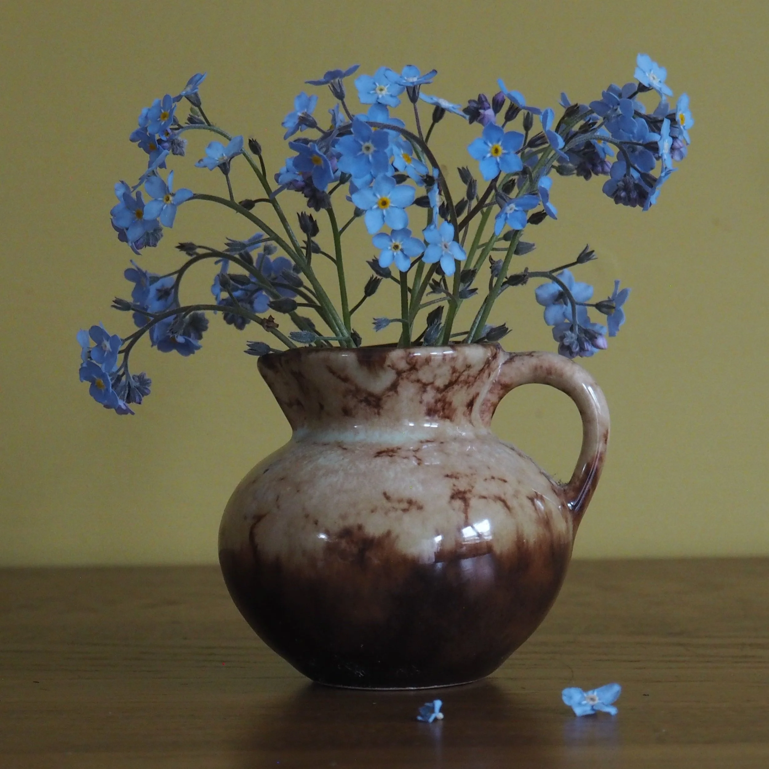 miniature glazed jug