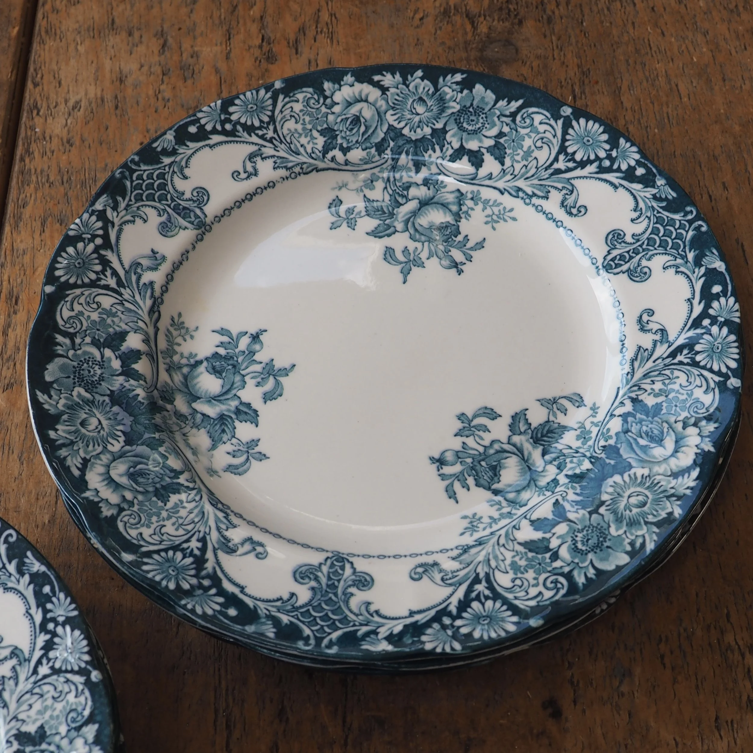 Vintage plates
