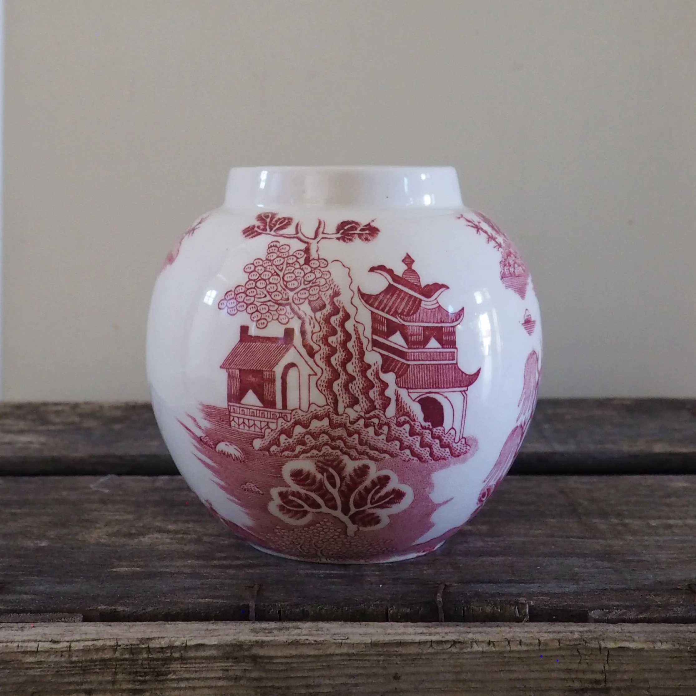 vintage masons ginger jar