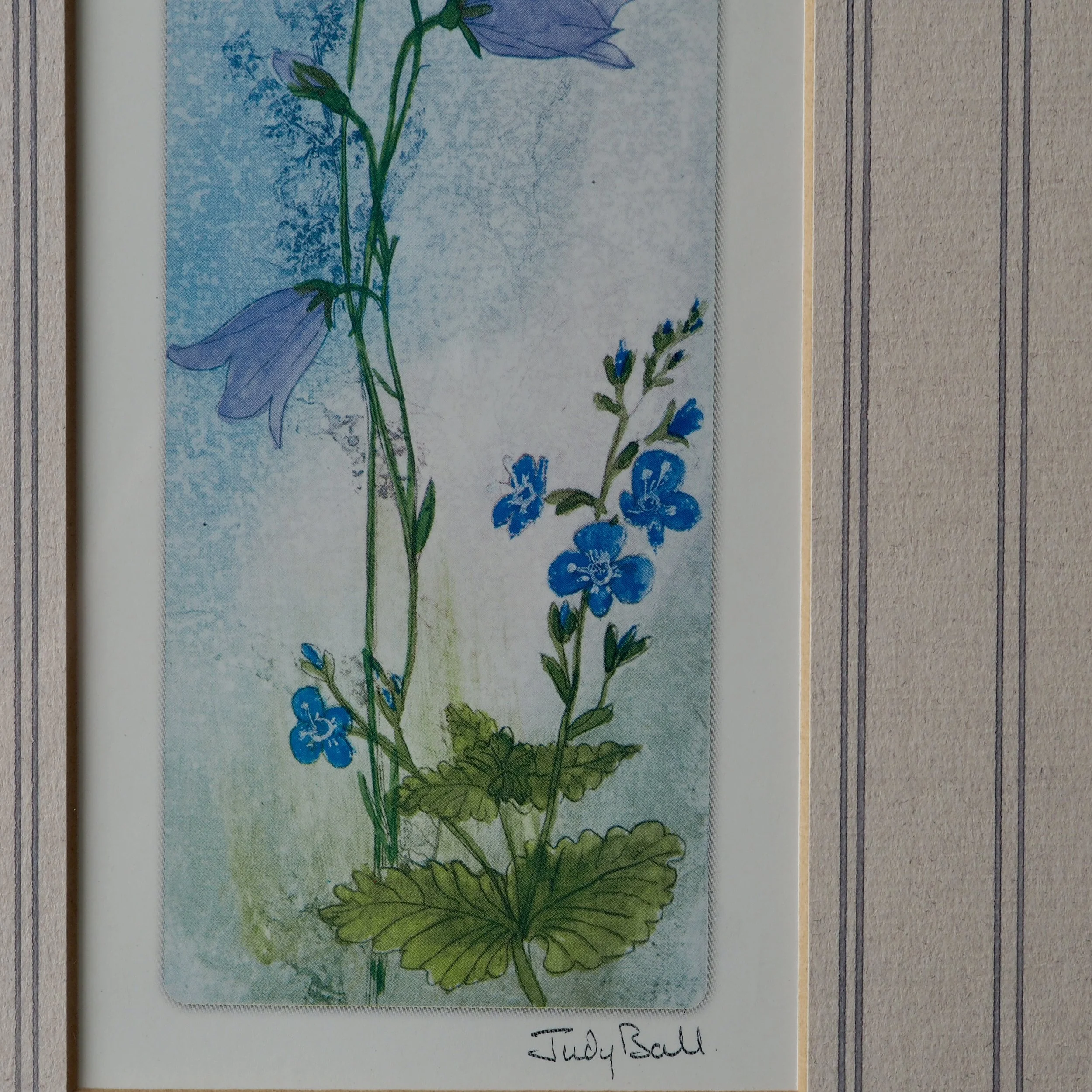 Watercolour print from an original by Judy Bell
