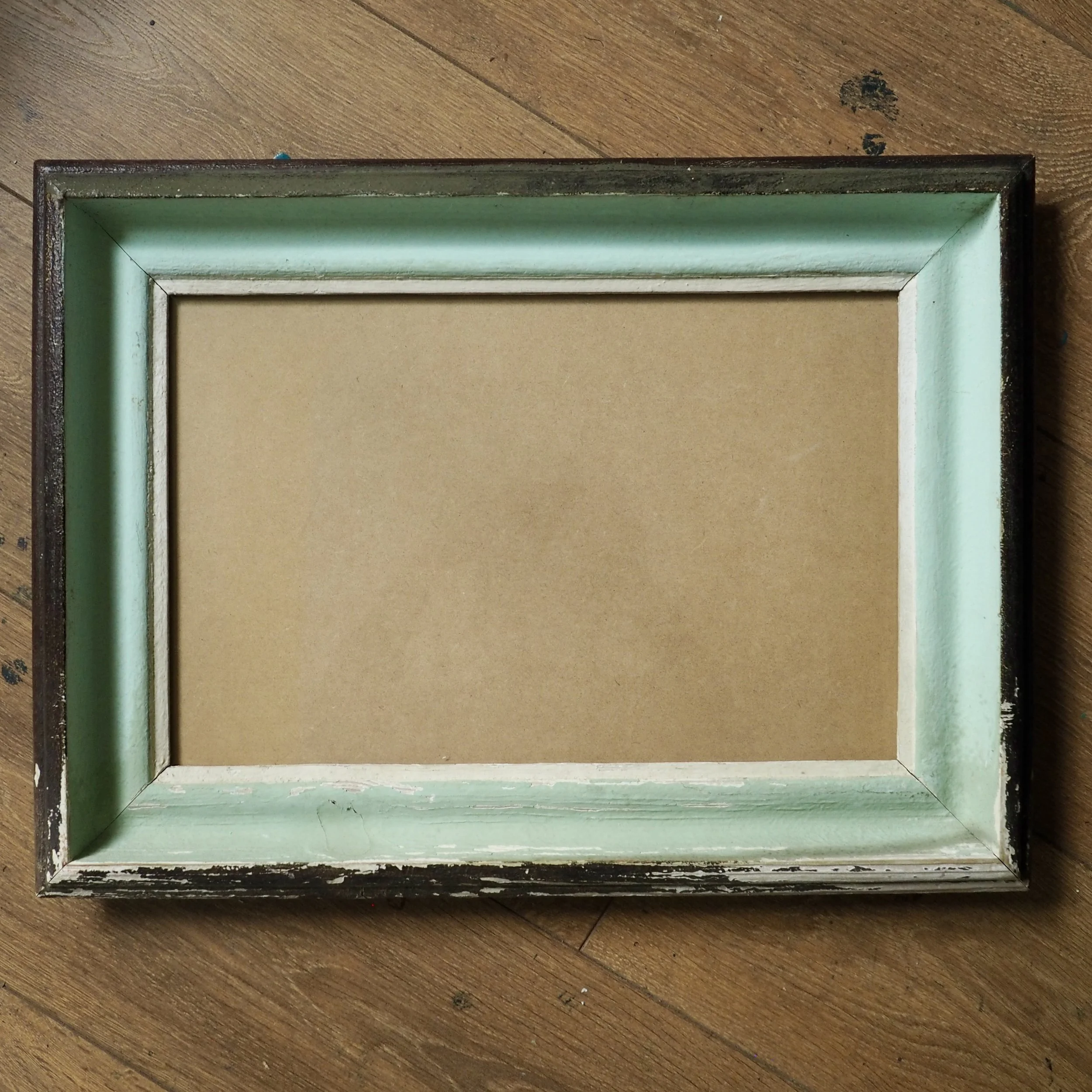 Rustic wooden picture frame