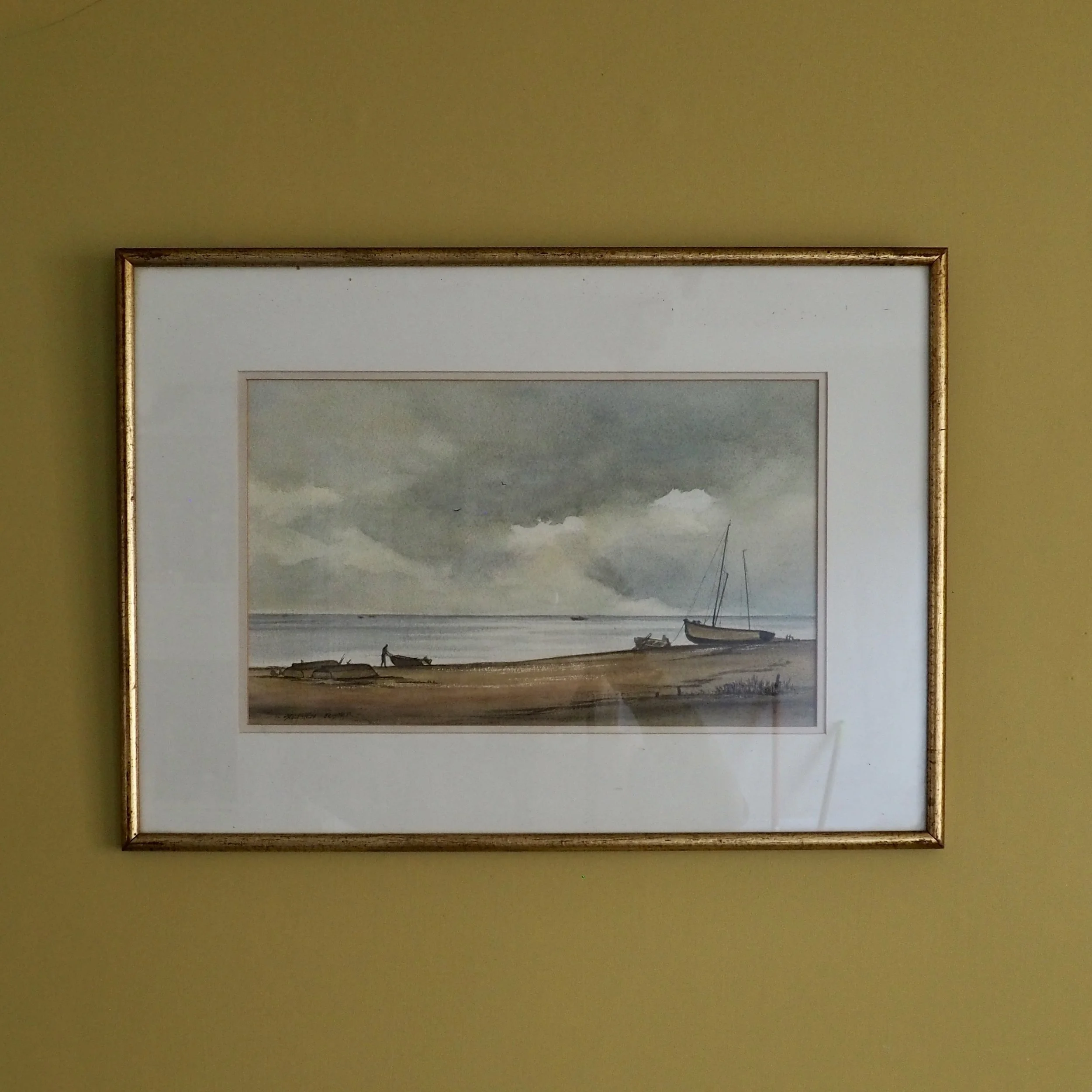 Framed Watercolour by Stephen Foster BA