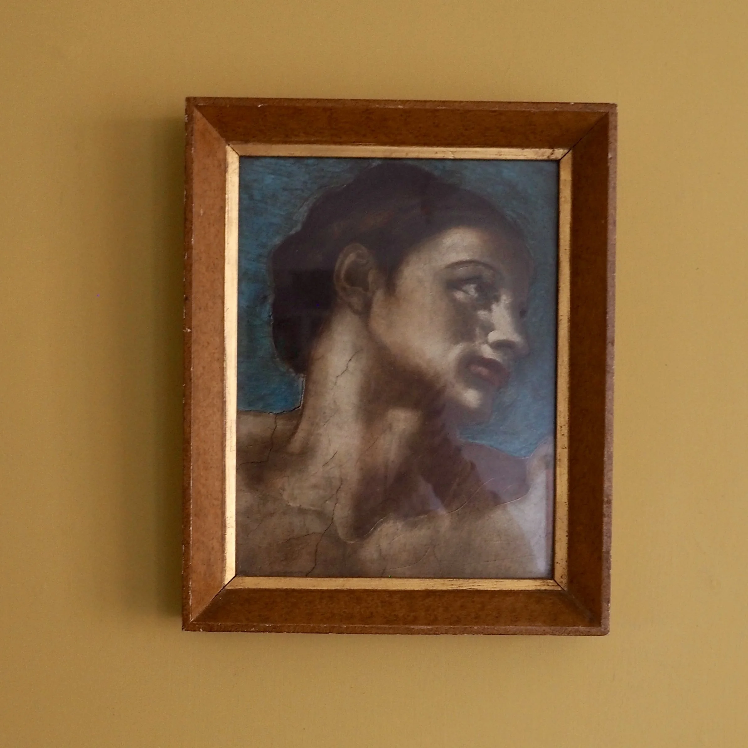 Vintage framed print