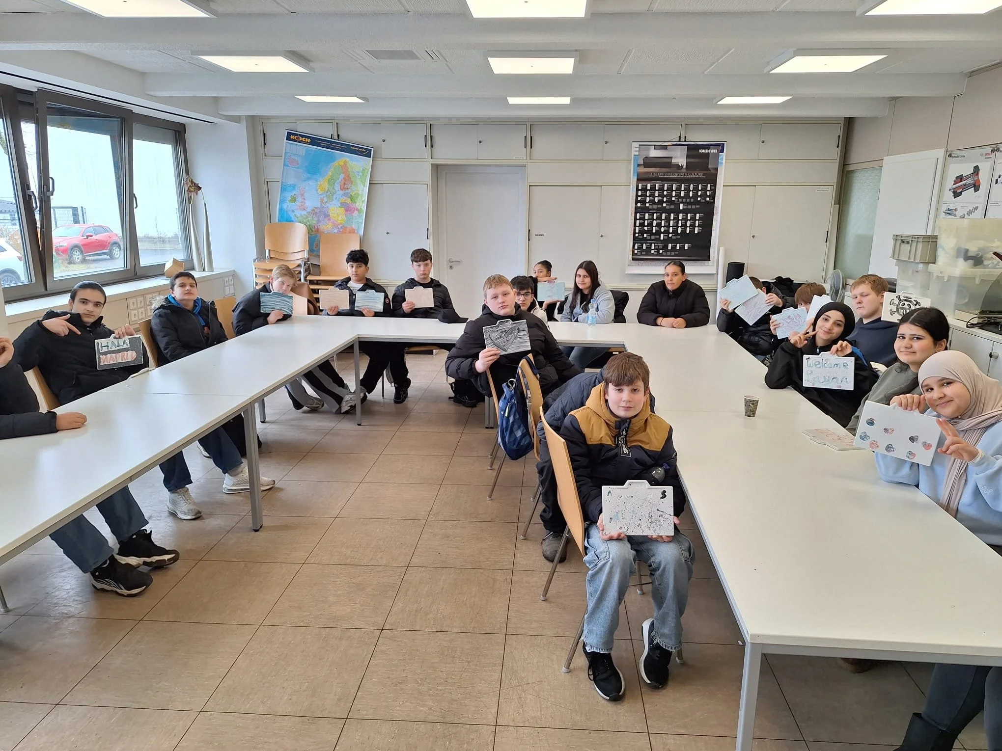 Jahrgang 7 zu Besuch bei der Firma Kaldewei