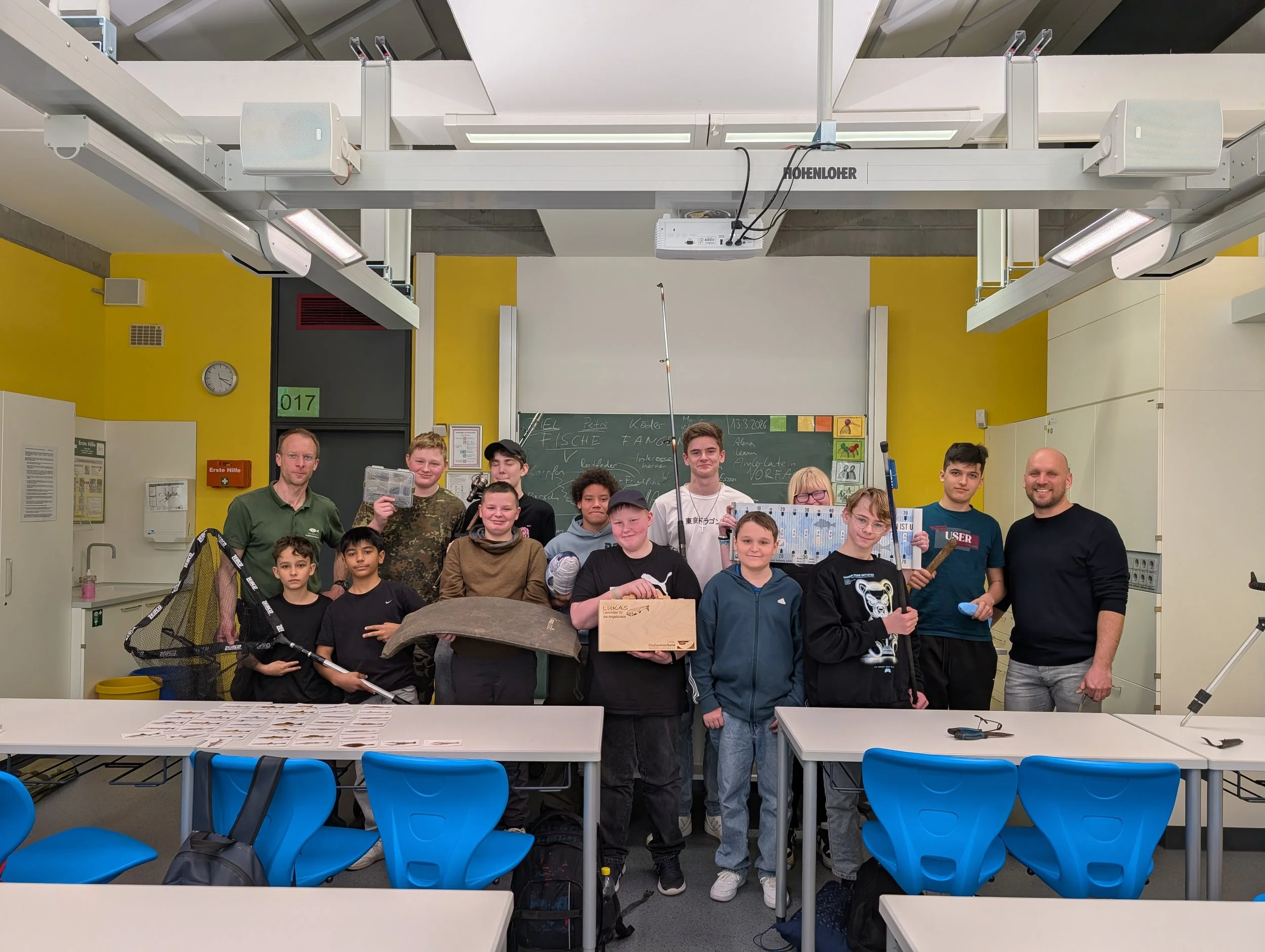 Angeln an der Overbergschule